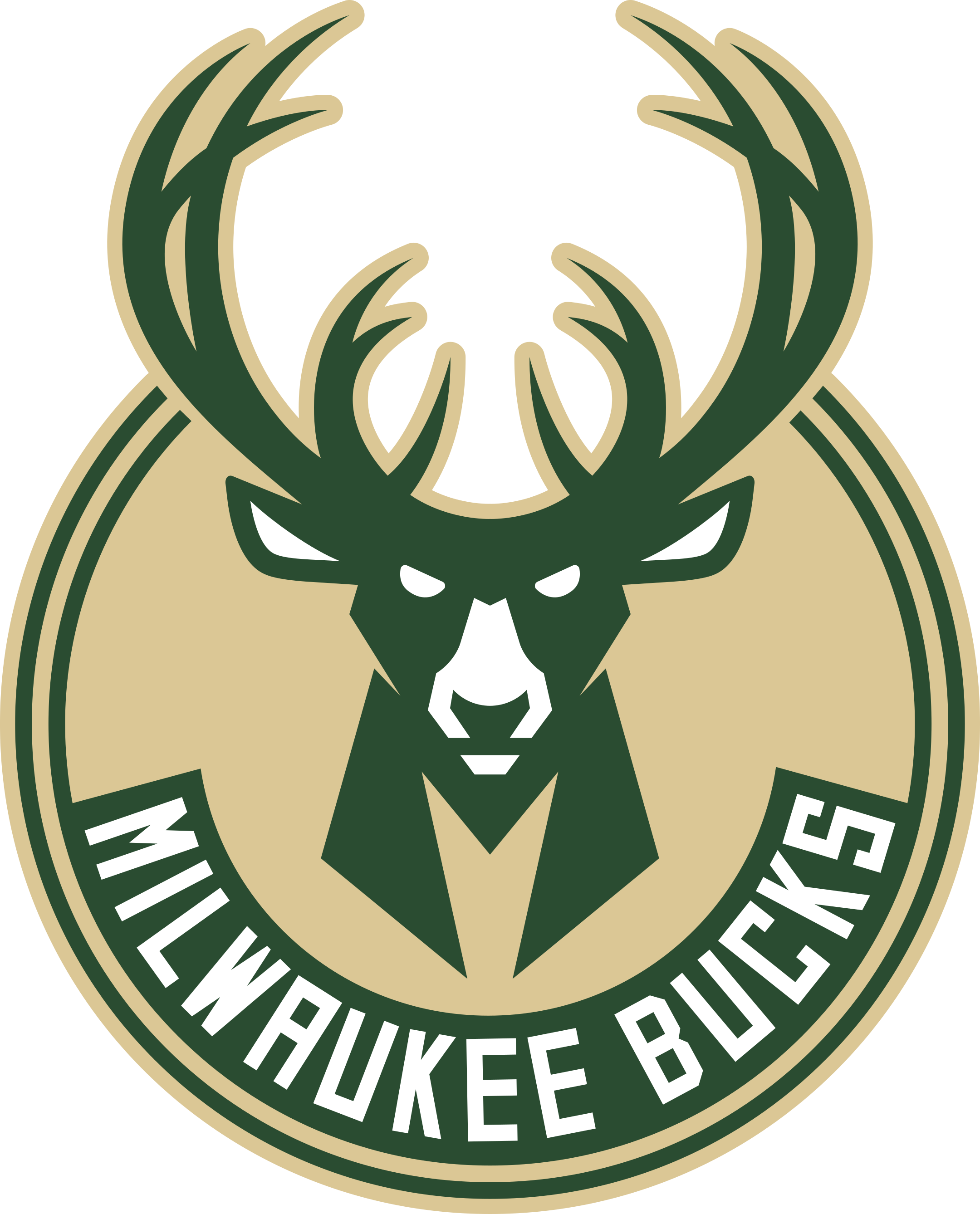 milwaukee bucks logo 1 - Milwaukee Bucks Logo