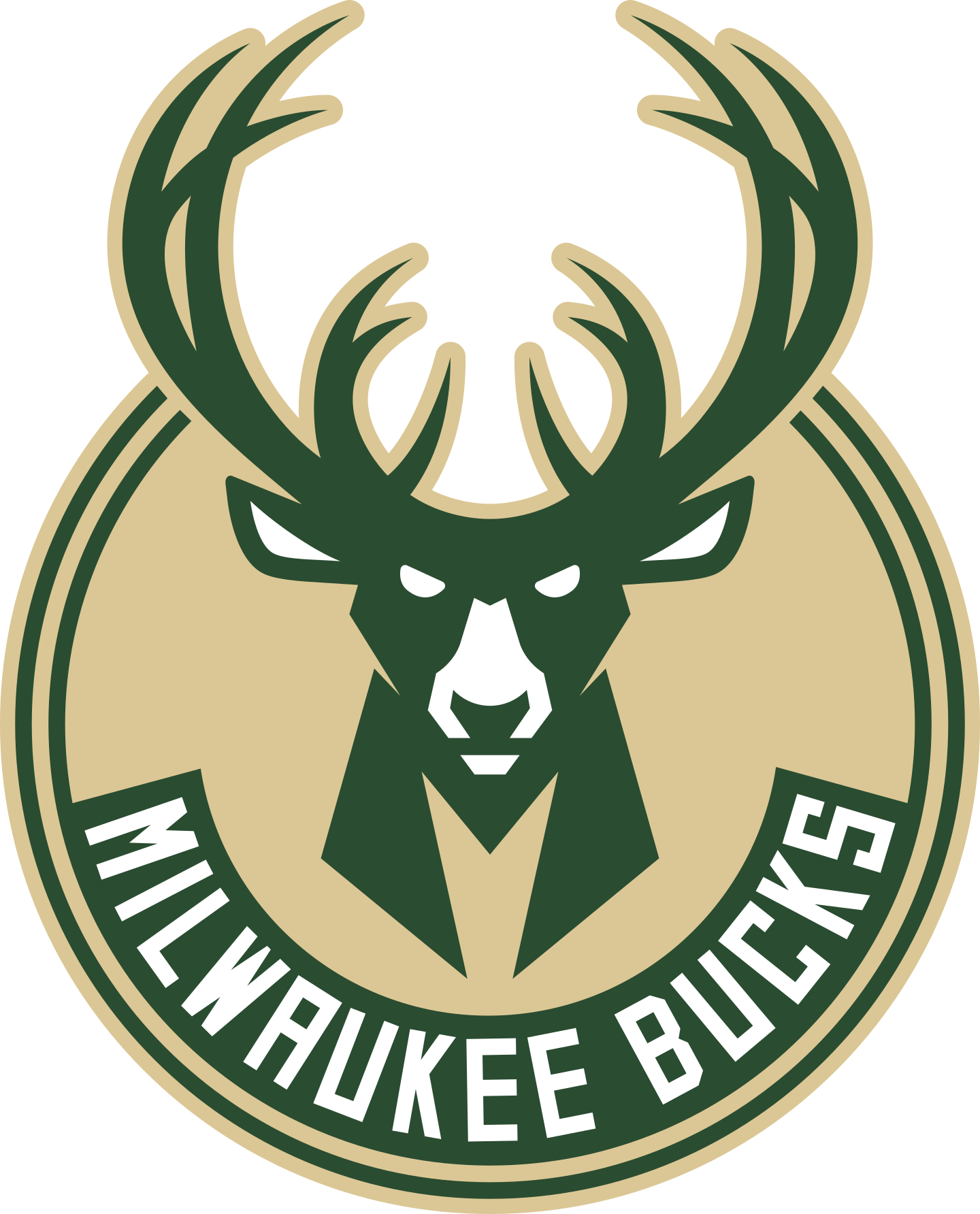 milwaukee bucks logo 2 - Milwaukee Bucks Logo