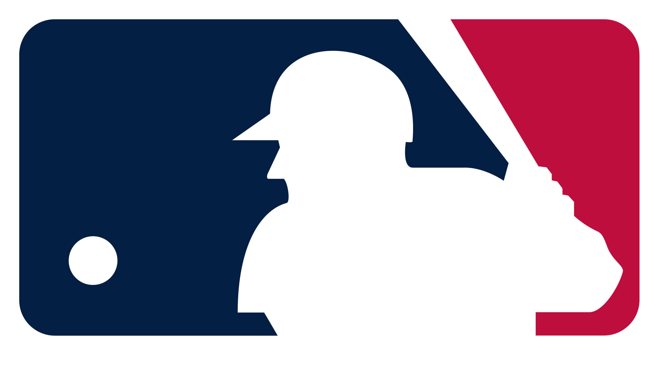  MLB Juego de 4 calcomanías con logotipo de equipo de