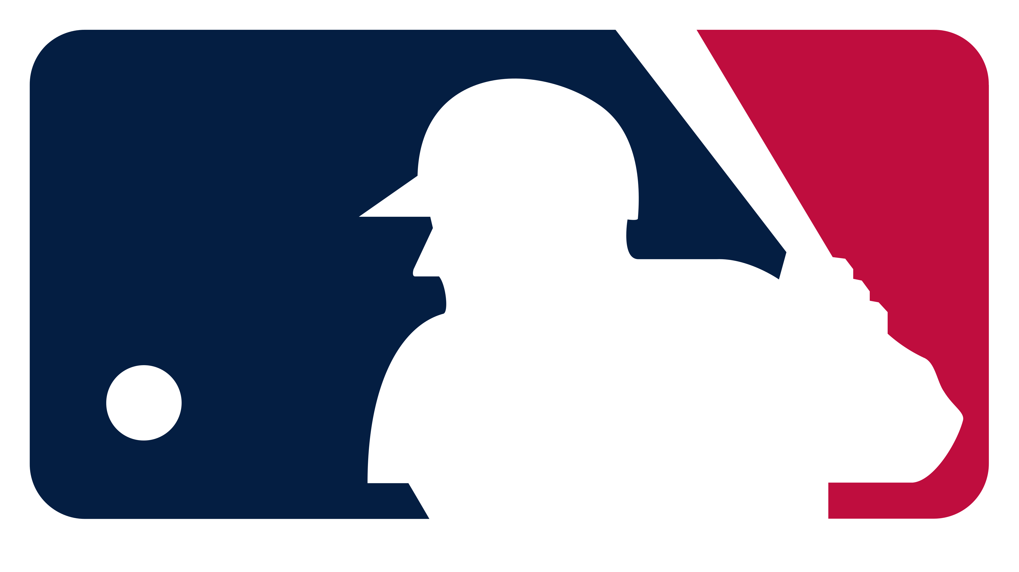 MLB Major League Baseball Logo.