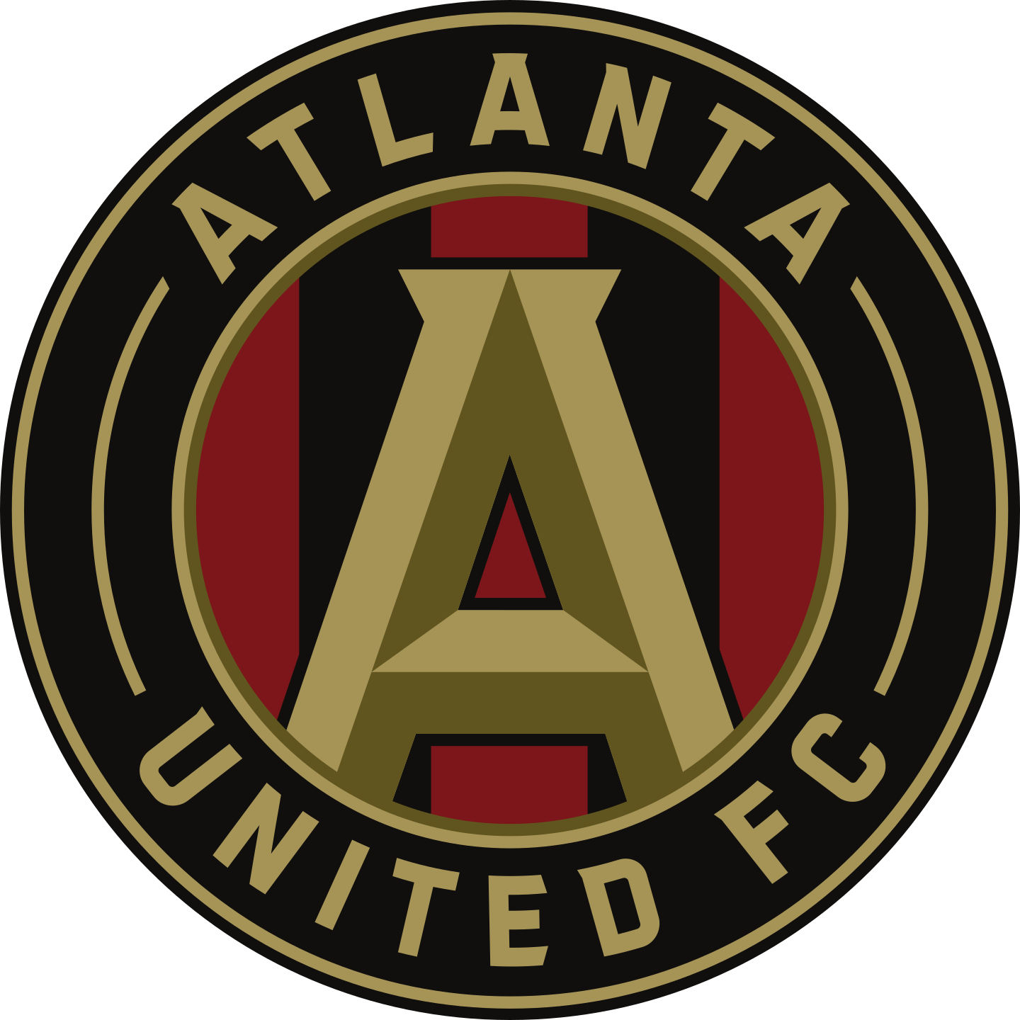 atlanta united fc logo 2 - Atlanta United FC Logo