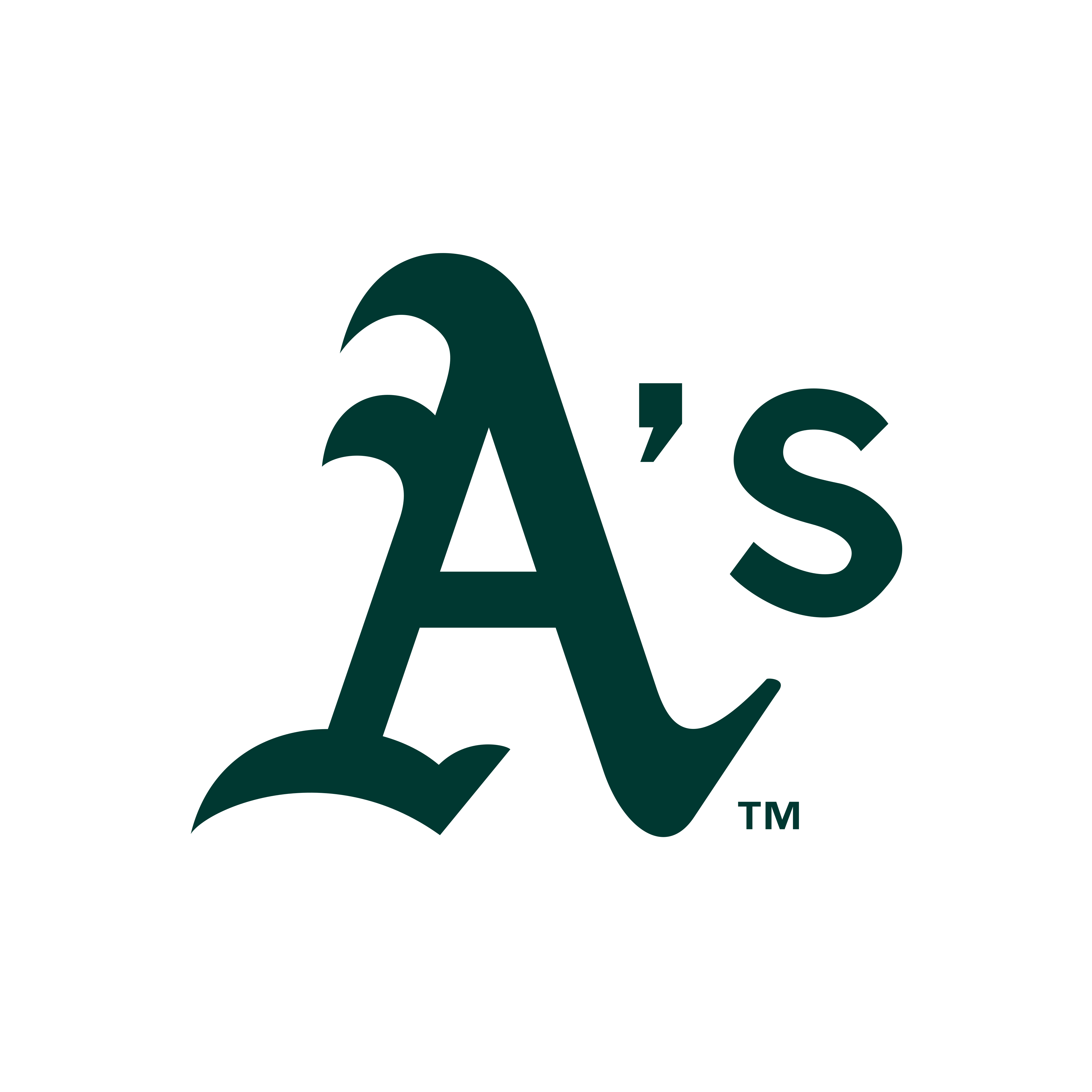 Oakland Athletics Logo PNG.