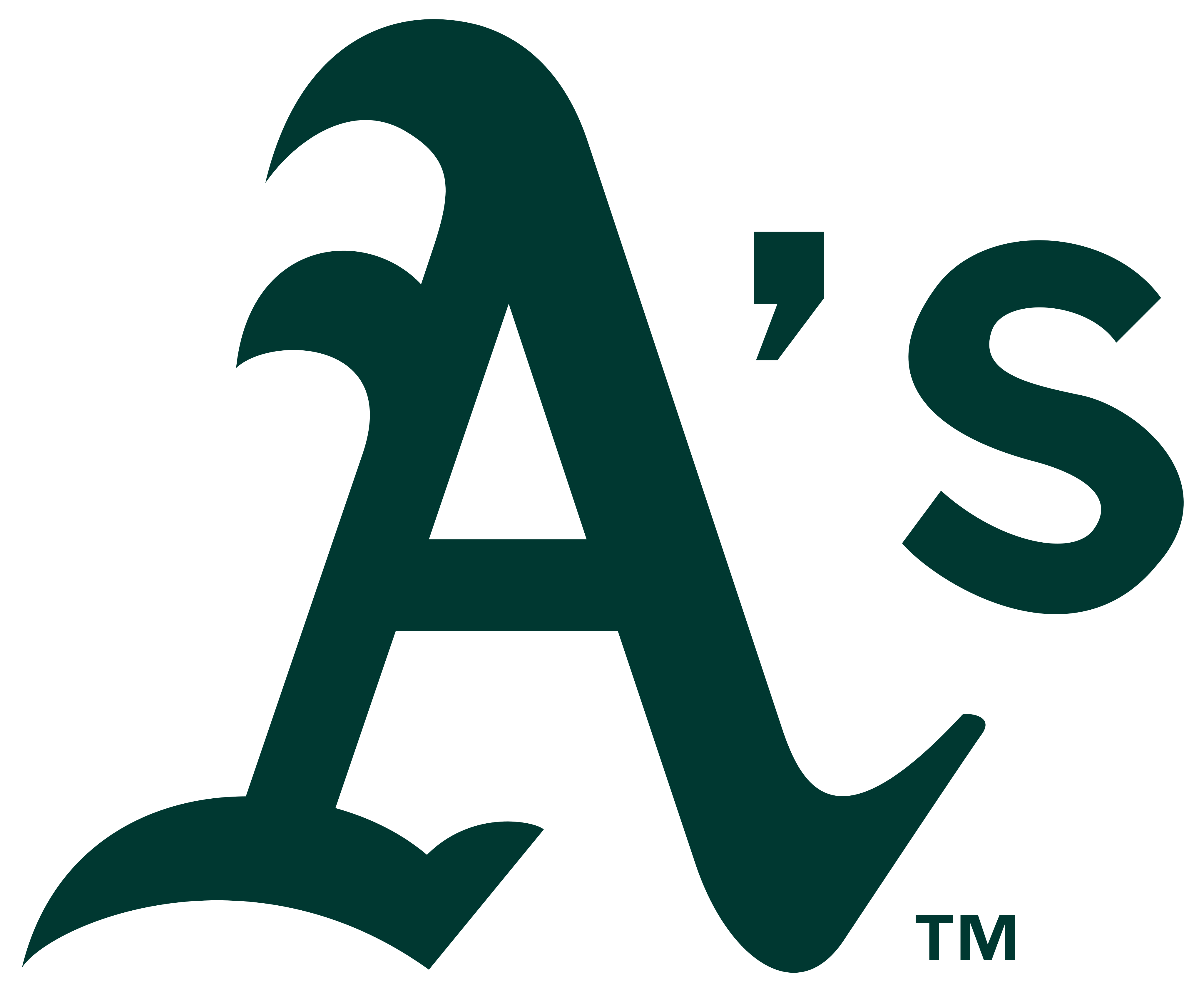 oakland athletics logo 1 - Oakland Athletics Logo