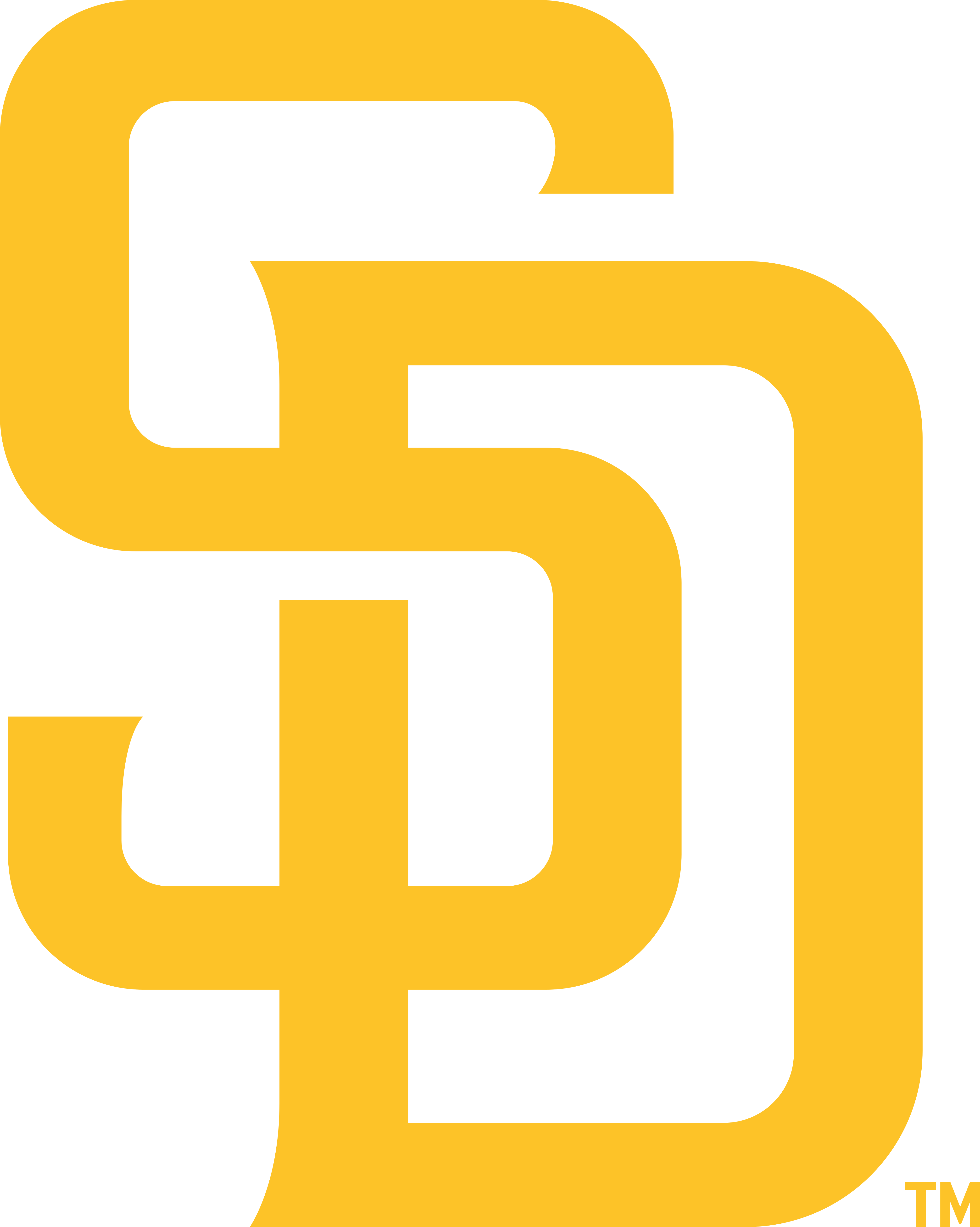 Download San Diego Padres Simple Logo Wallpaper