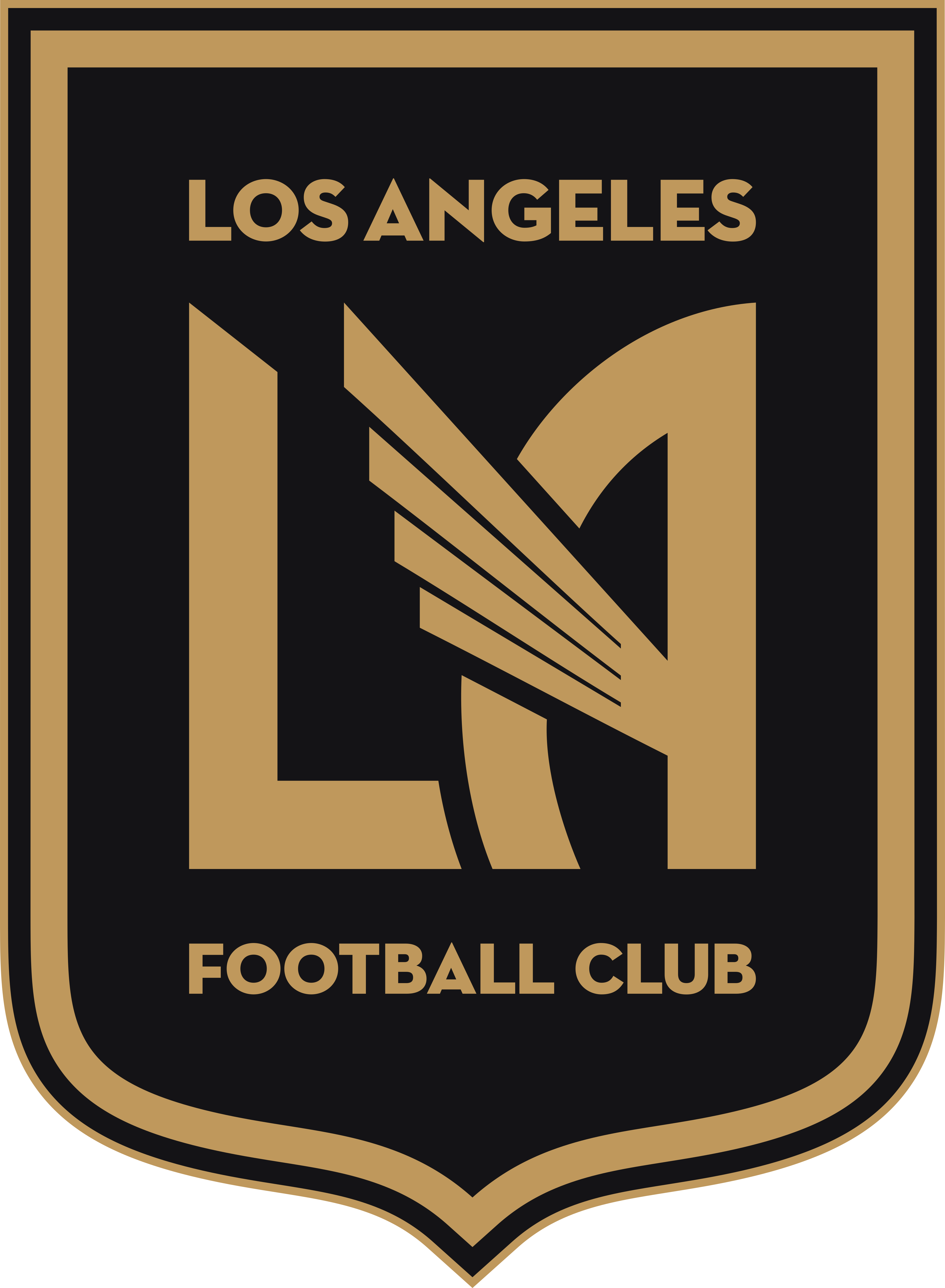 Logotipo Atlético Do Fato De Los Angeles, Califórnia Com Asas