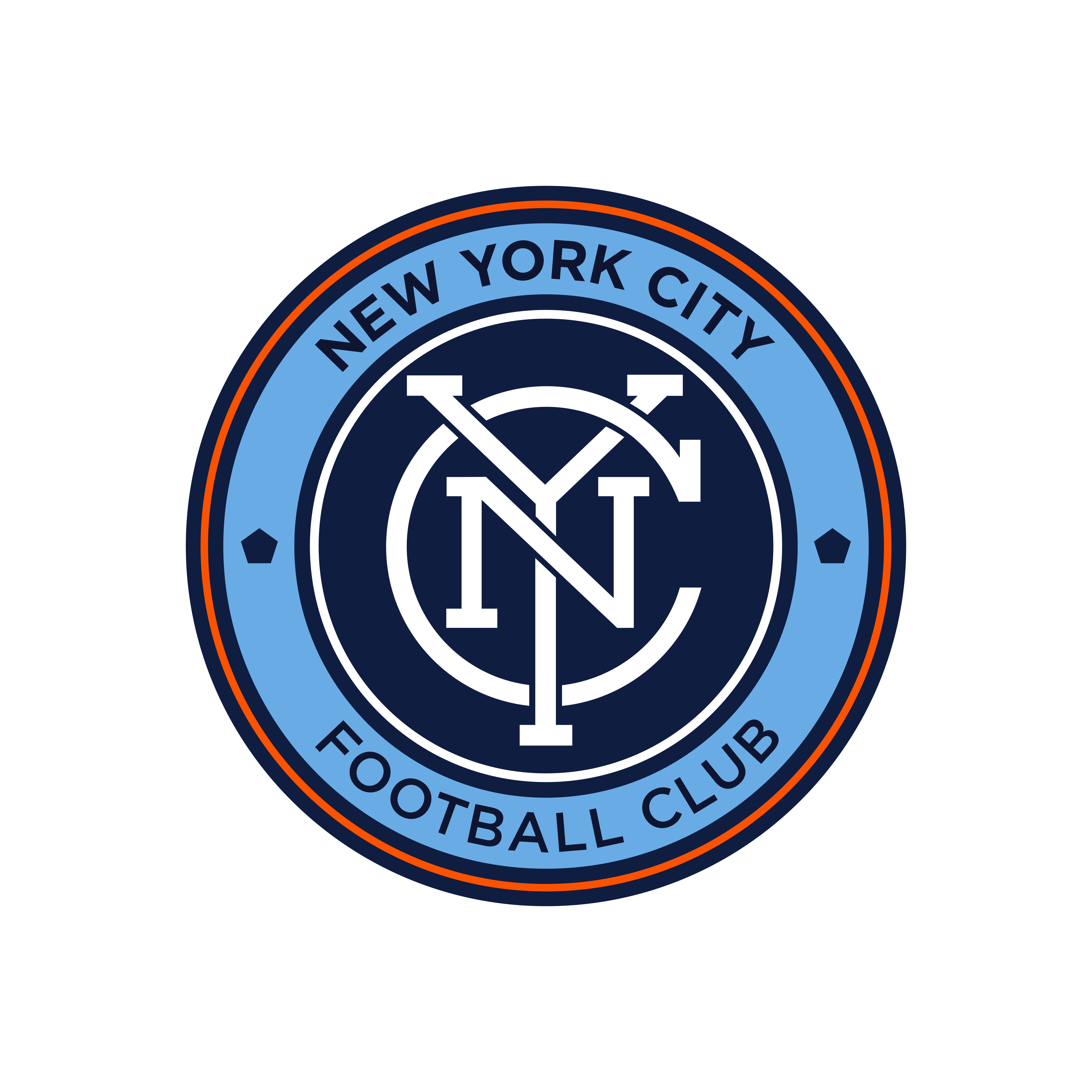 New York City FC Logo PNG.