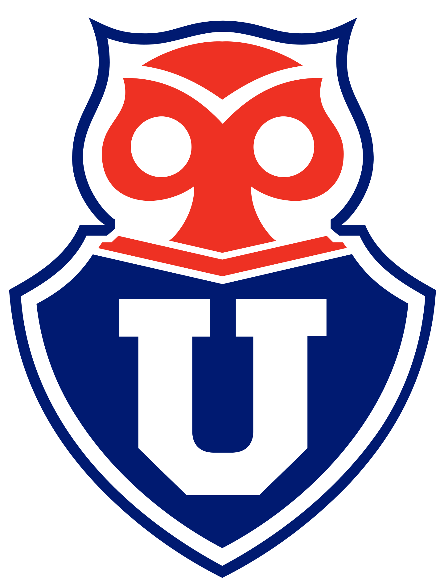 universidad de chile logo 2 - Club Universidad de Chile Logo