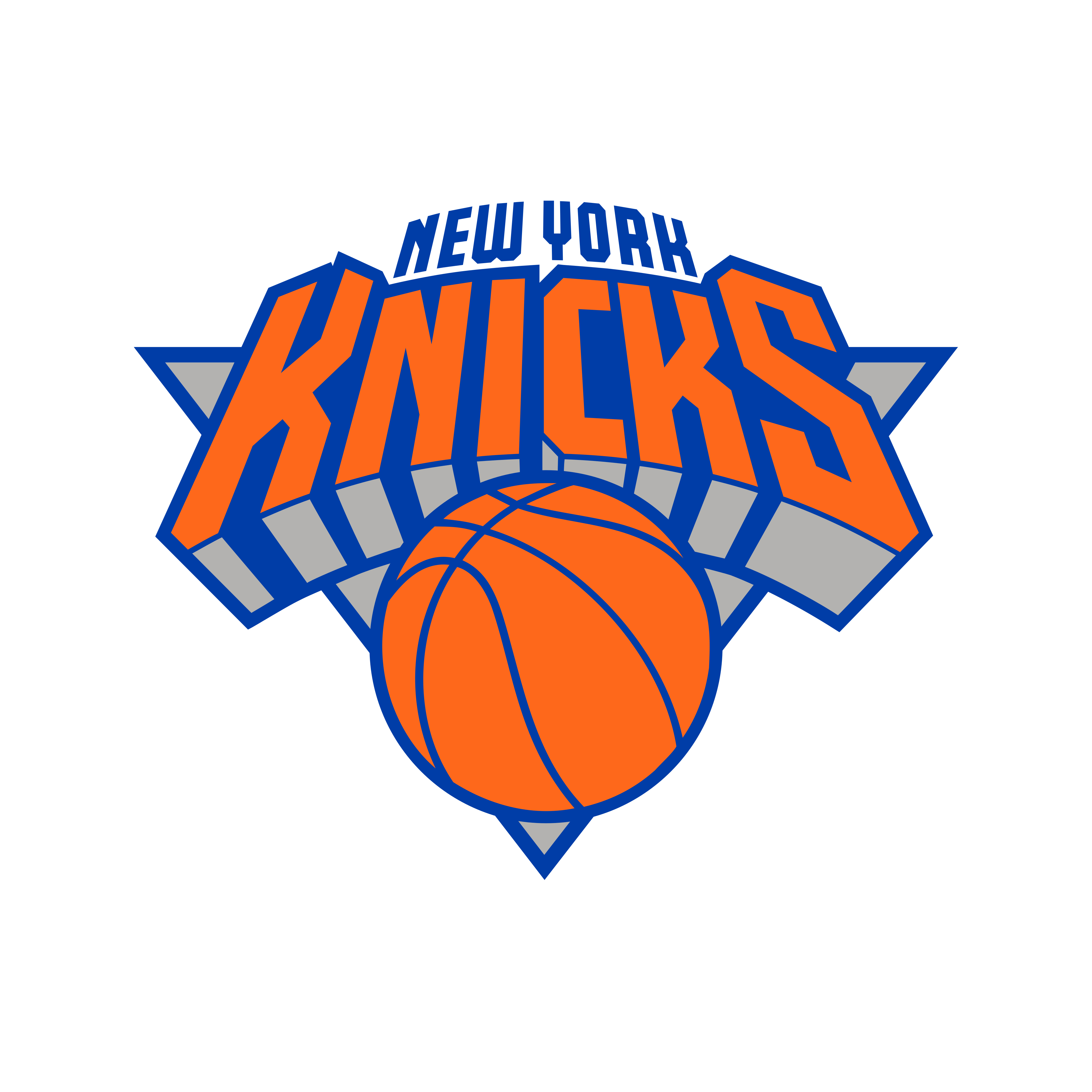 New York Knicks Logo PNG.