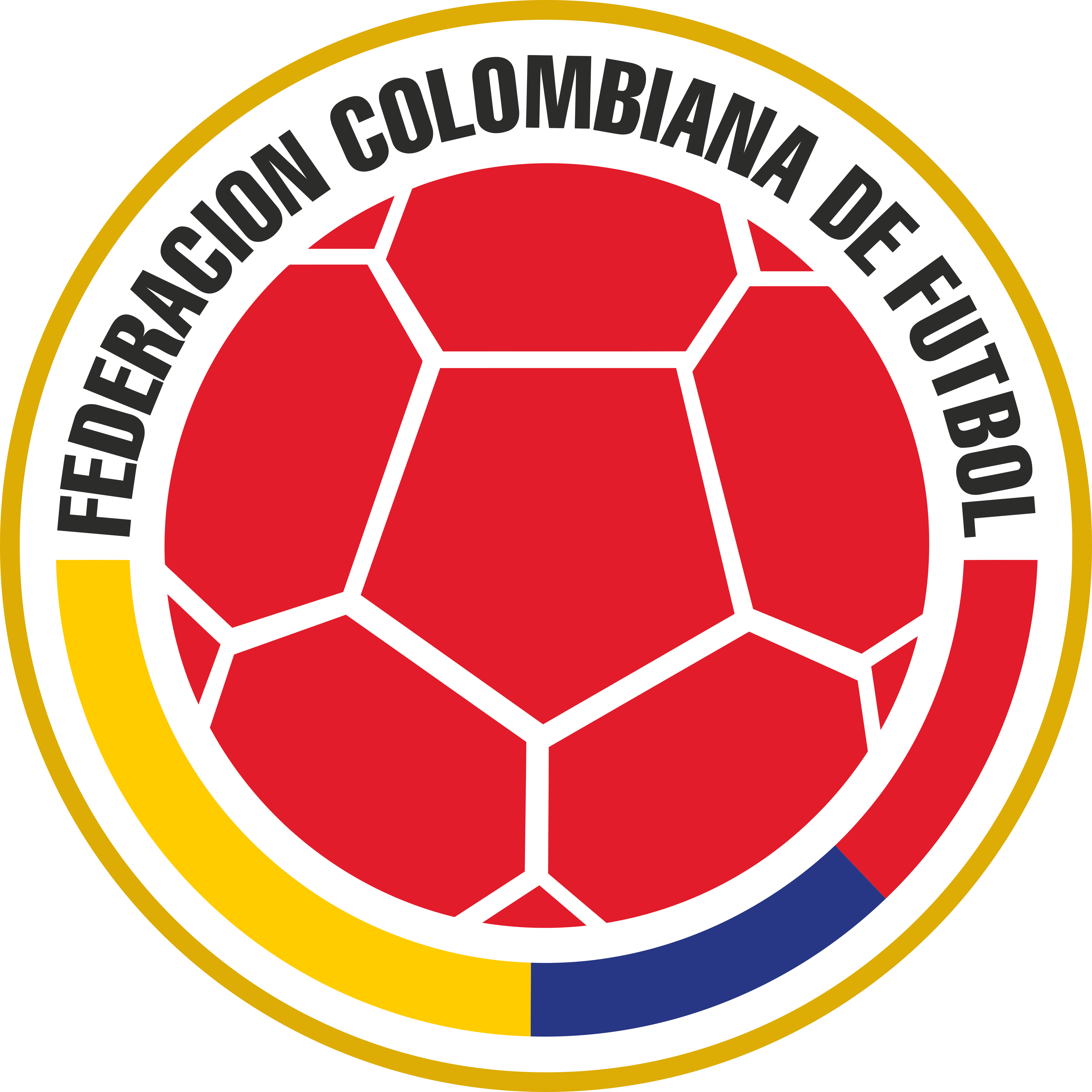 FCF Logo - Selección de fútbol de Colombia Logo.