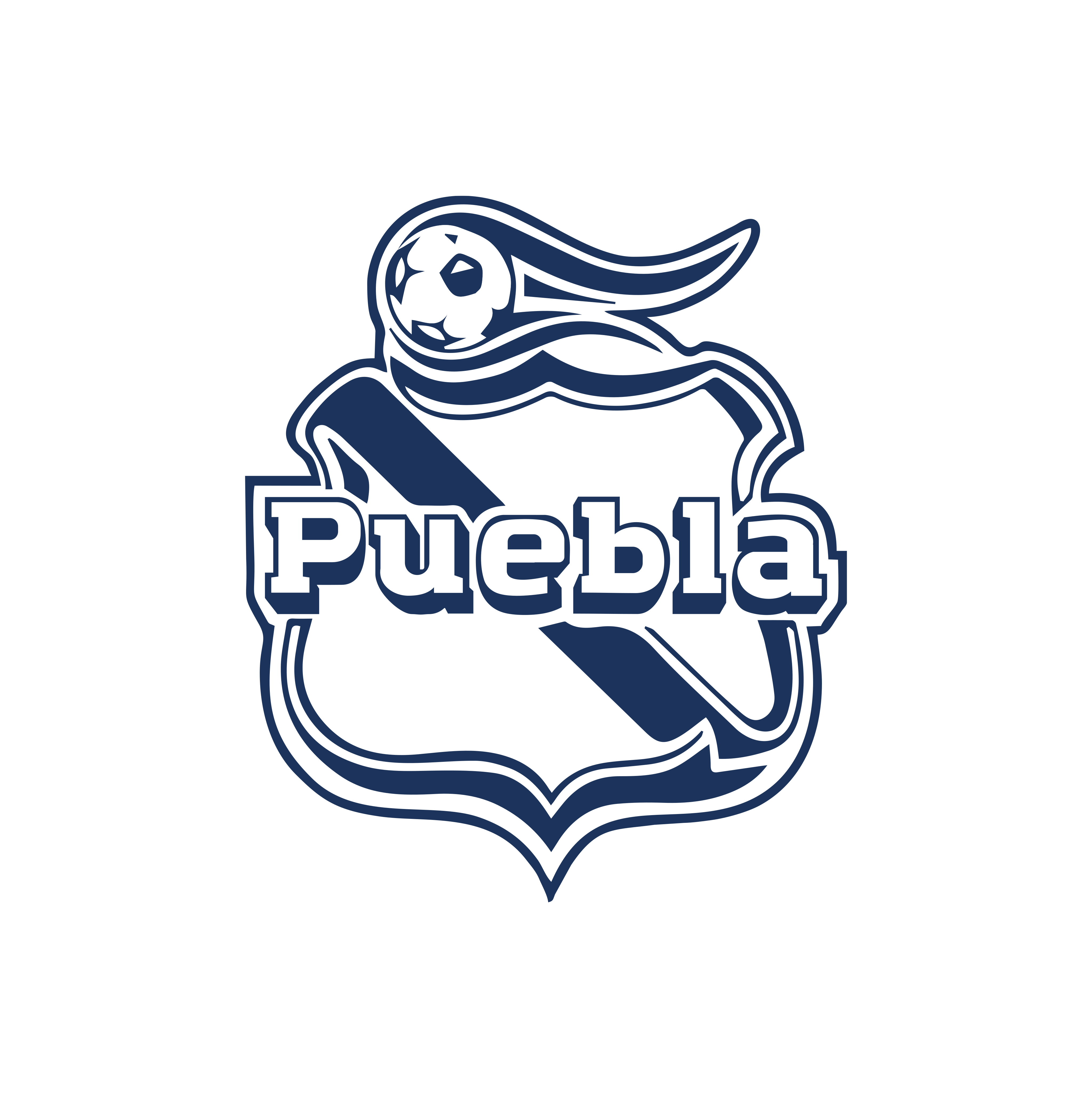 Club Puebla Logo PNG.