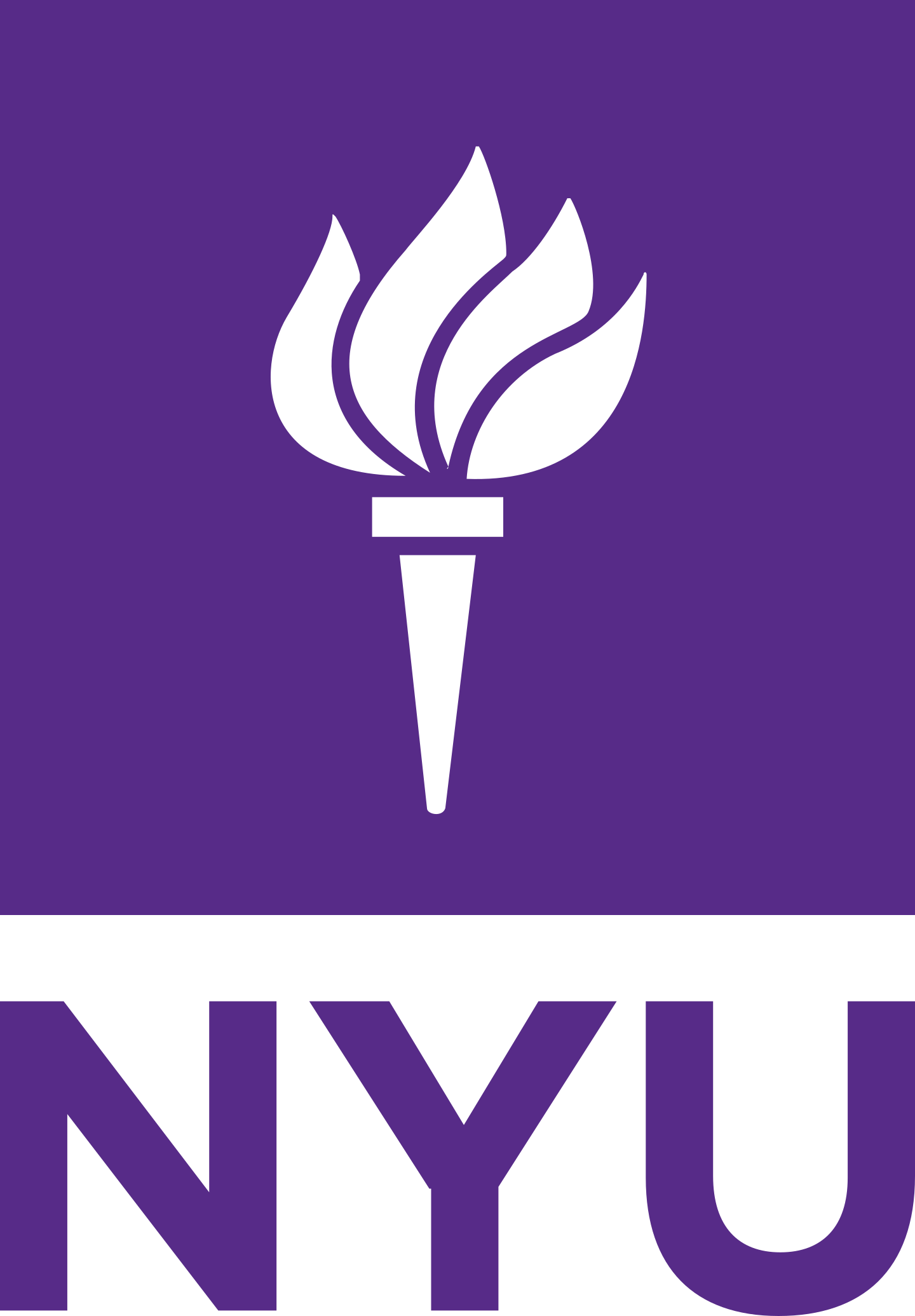 nyu logo 3 - NYU Logo - Universidade de Nova Iorque Logo