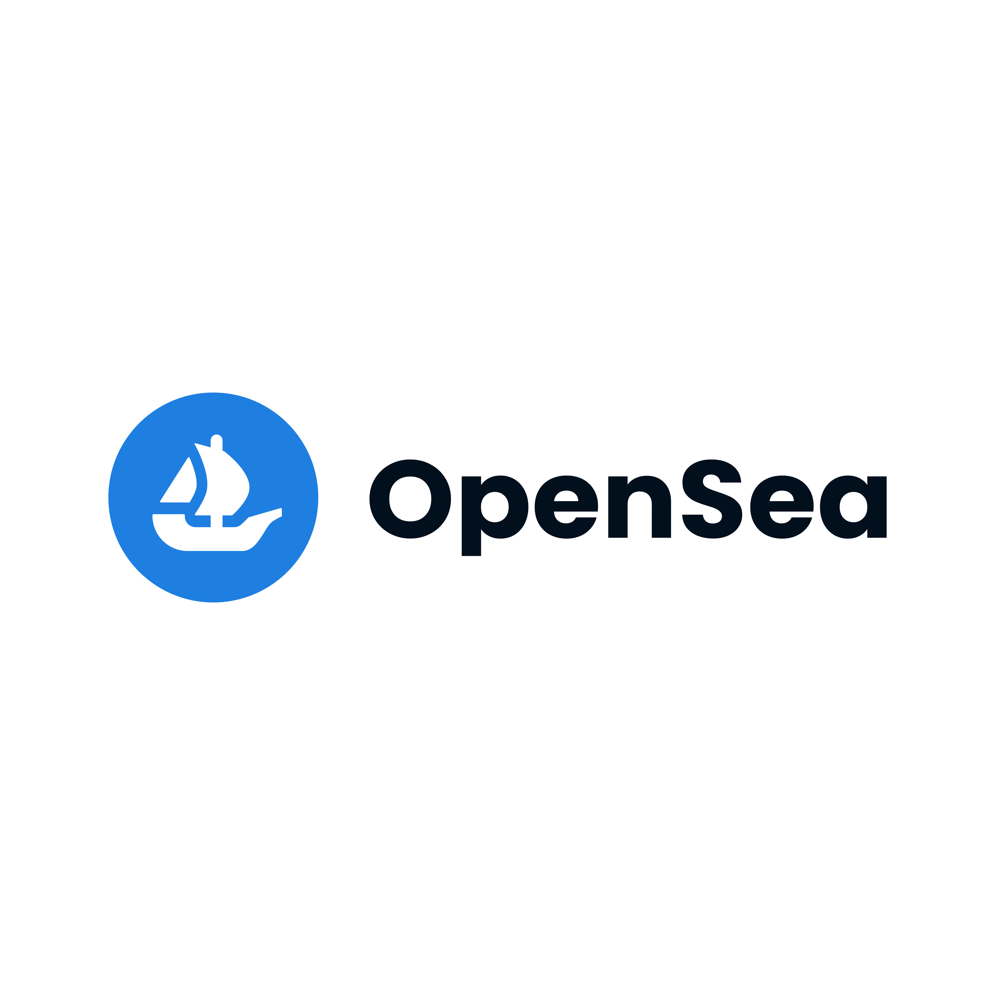 opensea logo 0 - OpenSea Logo