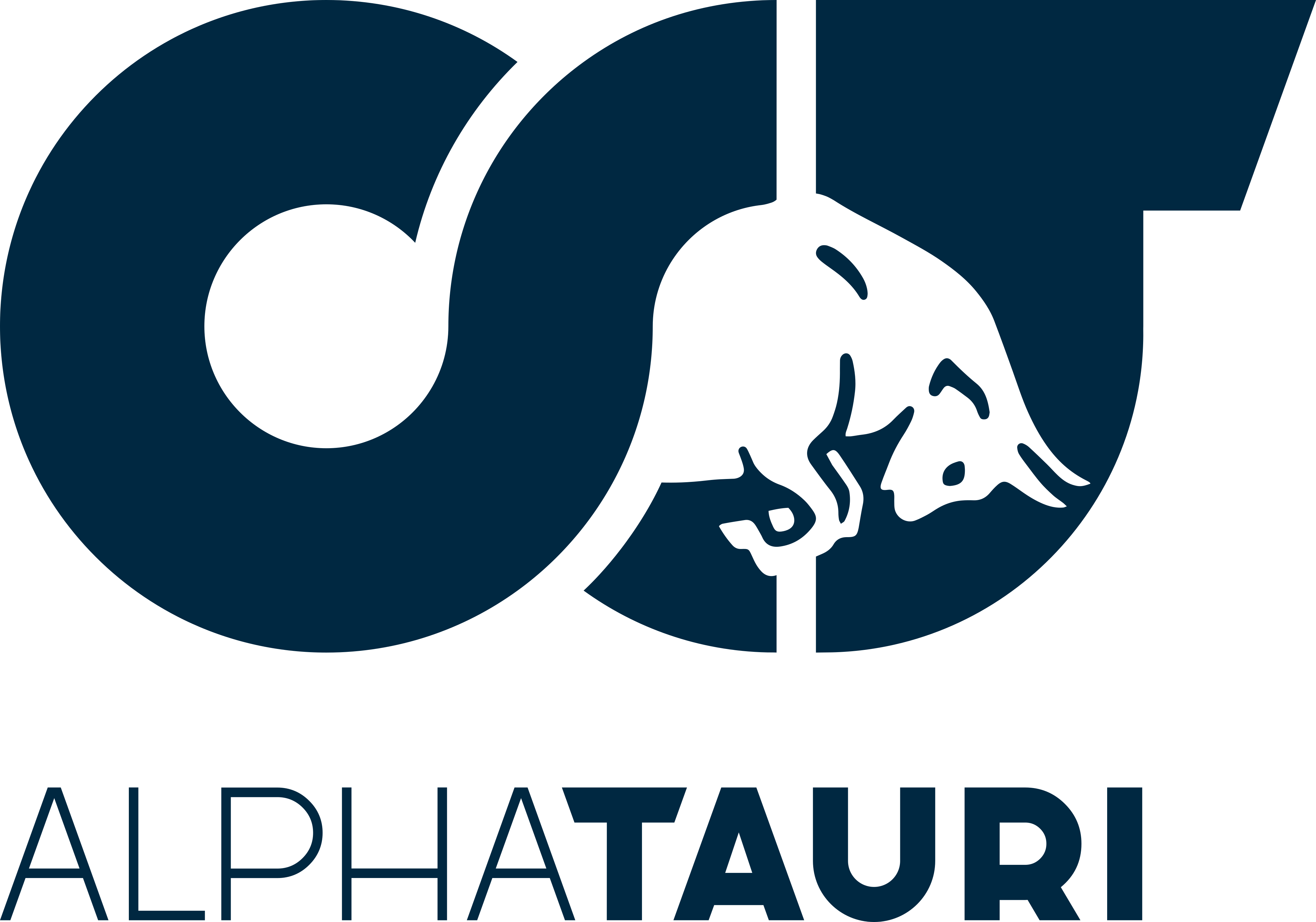 Scuderia AlphaTauri Logo.
