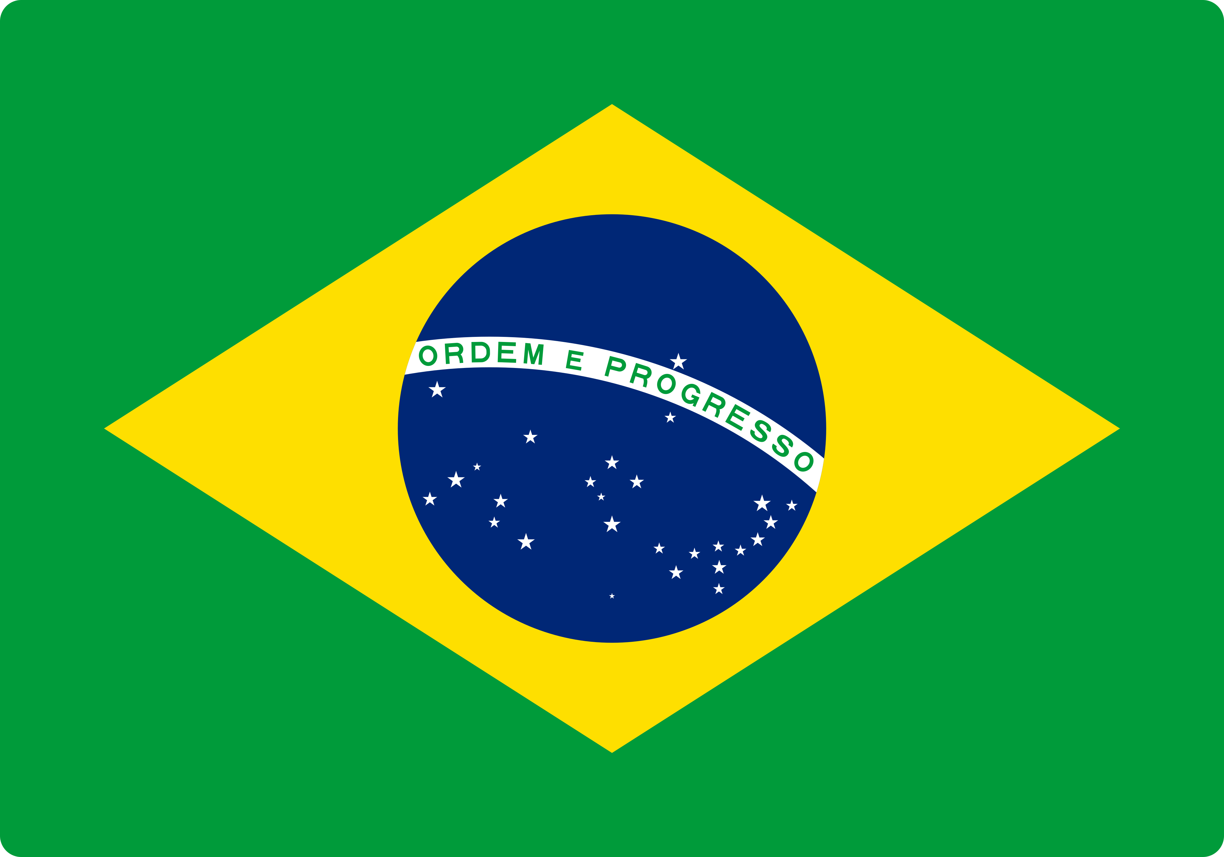 brazil flag bandeira 1 - Flag of Brazil