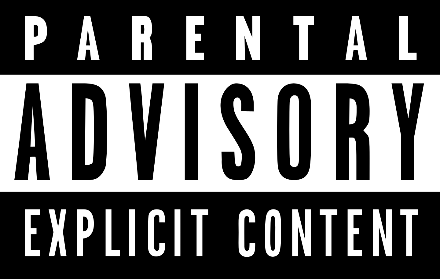 Parental Advisory Explicit Content Logo.