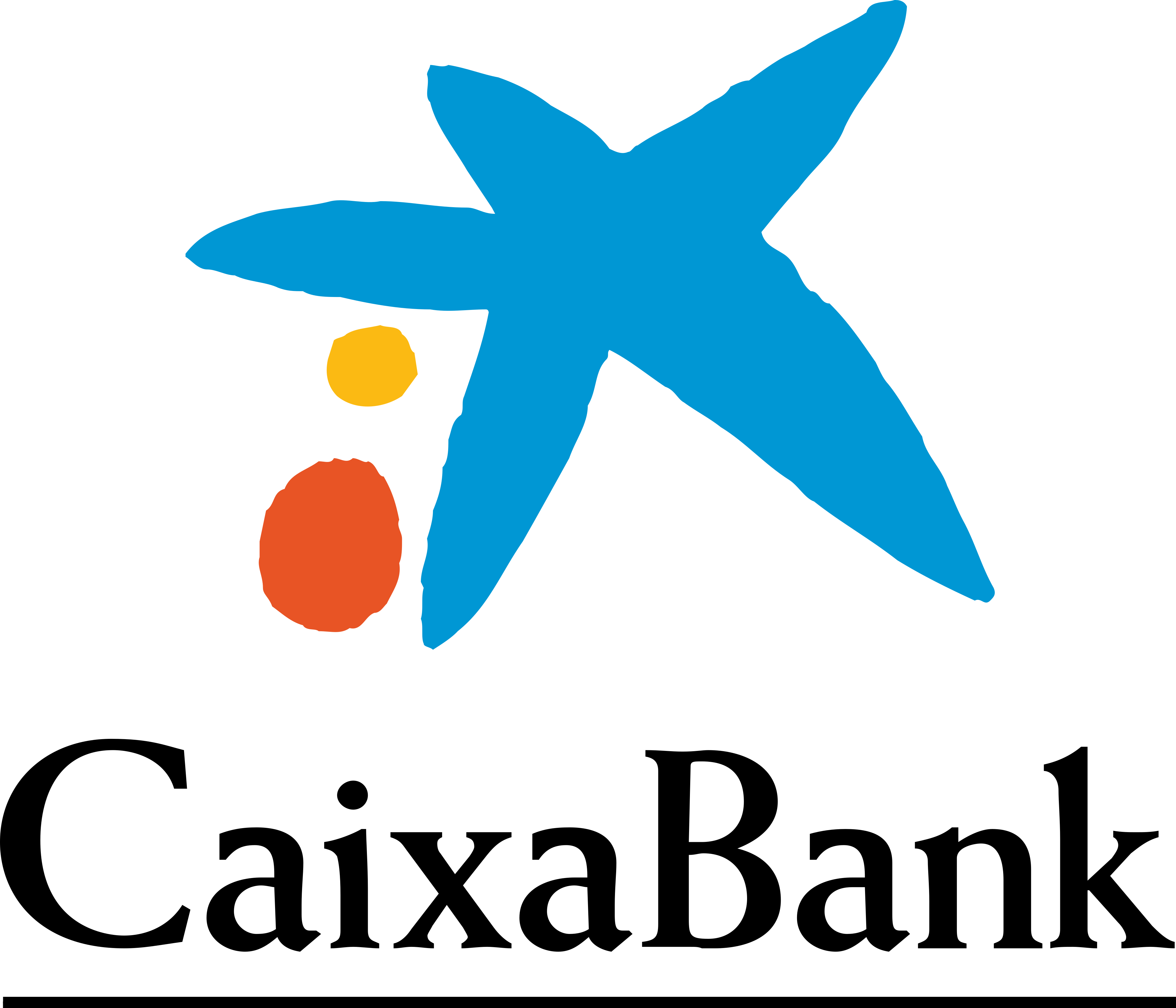 la caixa bank logo 1 - La Caixa Bank Logo