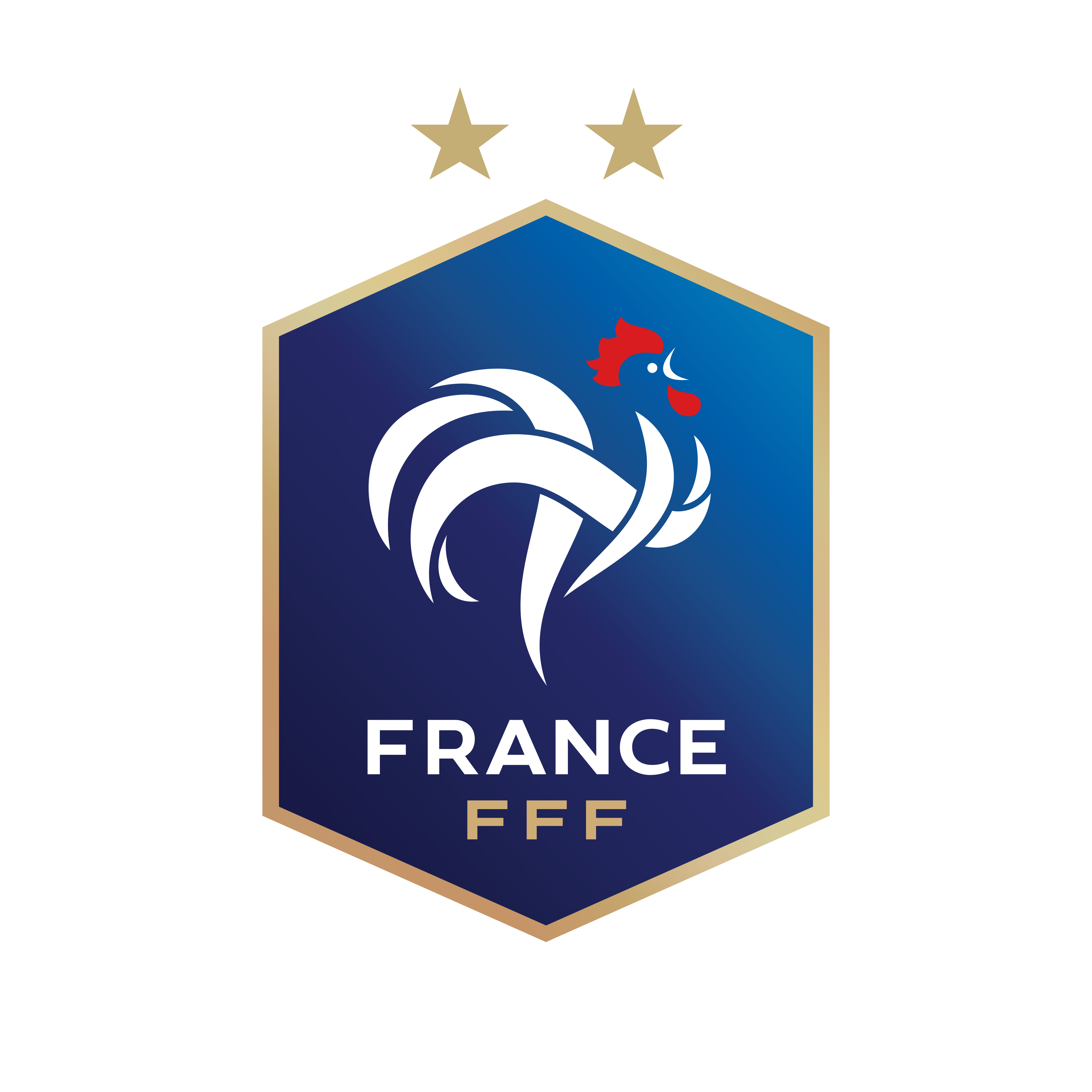 francenationalfootballteamlogo0 PNG e Vetor Download de Logo