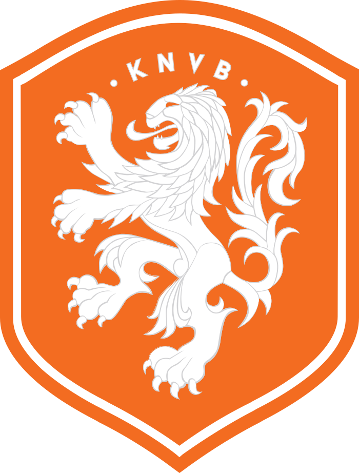 Netherlands Football Team Logo.Países Baixos - Netherlands Football Team Logo.