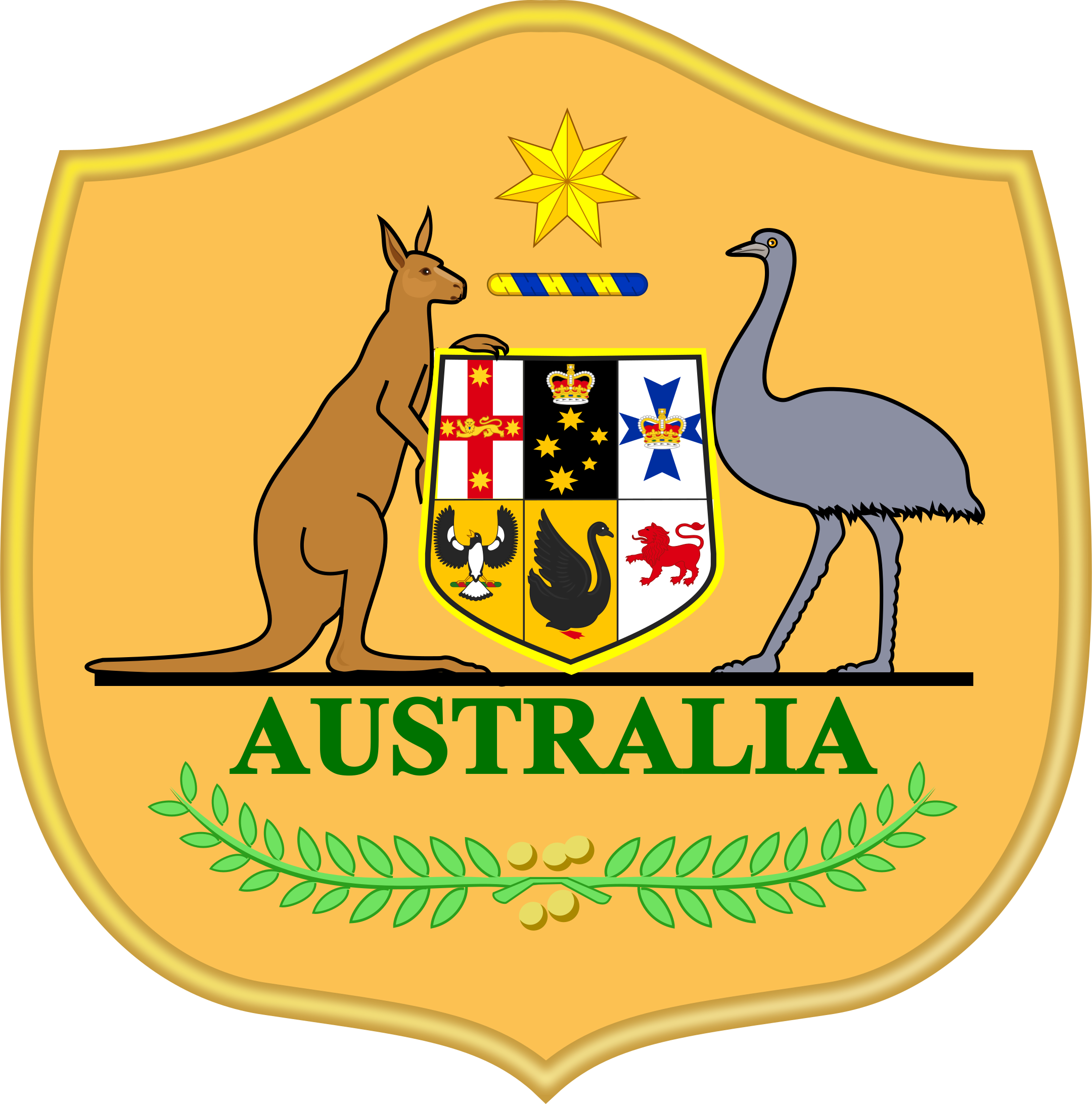 australia national football team logo 1 - Australia National Soccer Team Logo