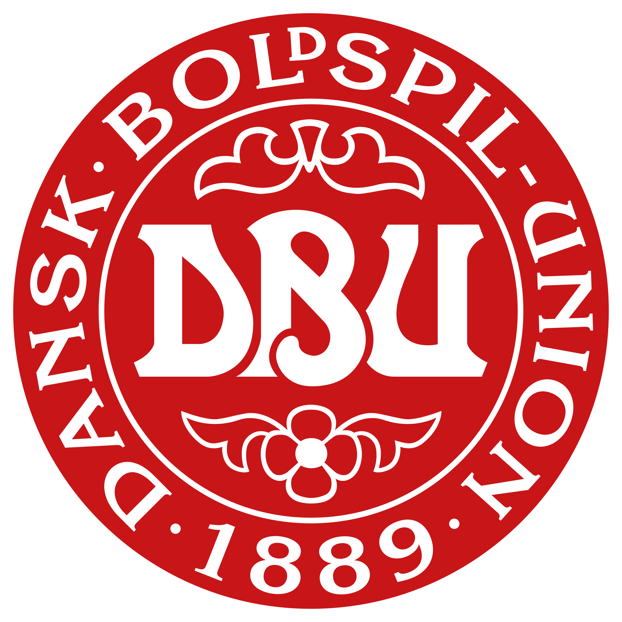 denmark national football team logo 1 - Équipe du Danemark de Football Logo