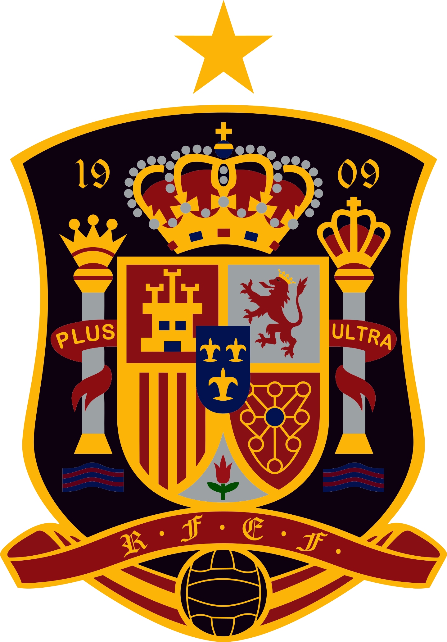 Spain National Football Team Logo.