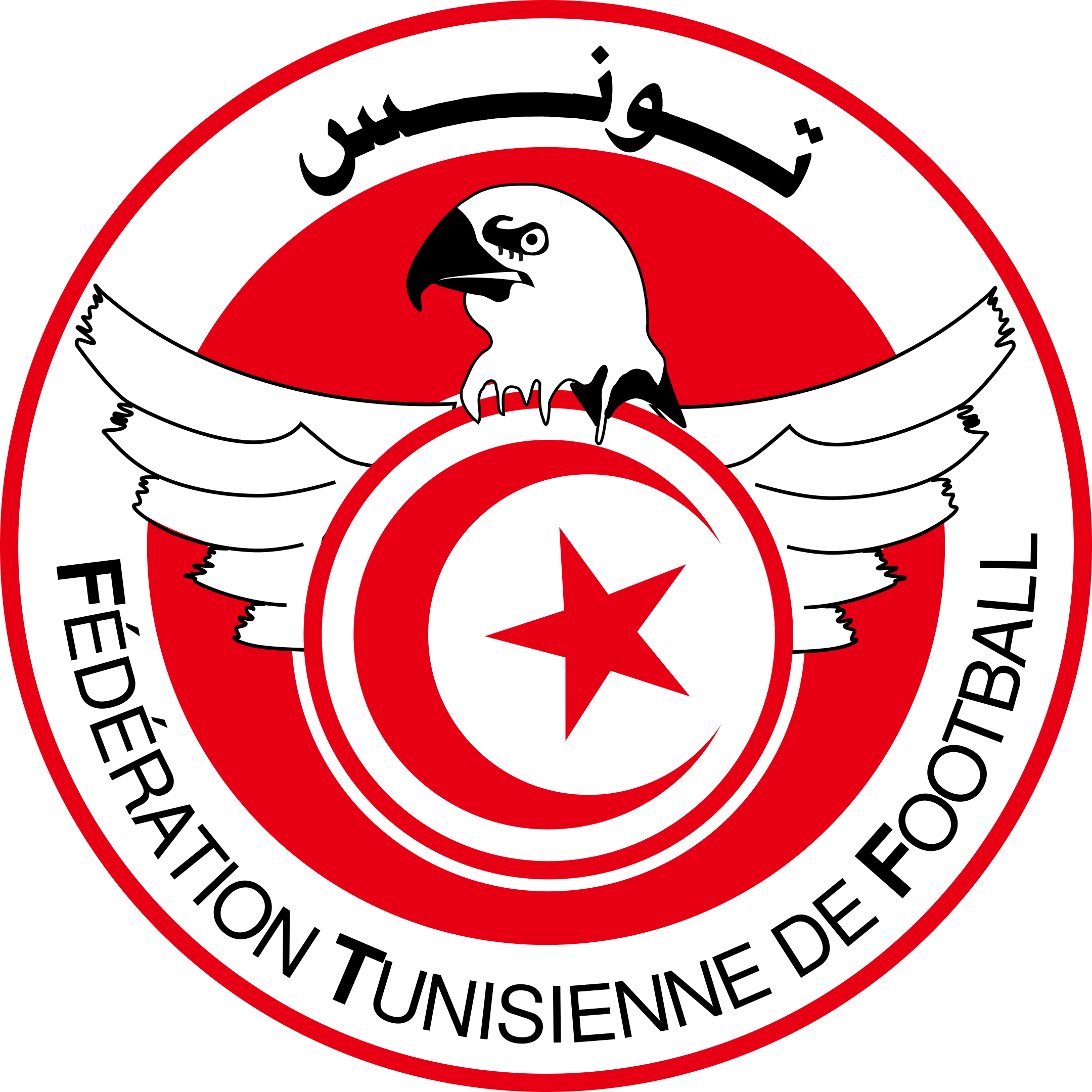 tunisia national football team logo 1 - Équipe de Tunisie de Football Logo