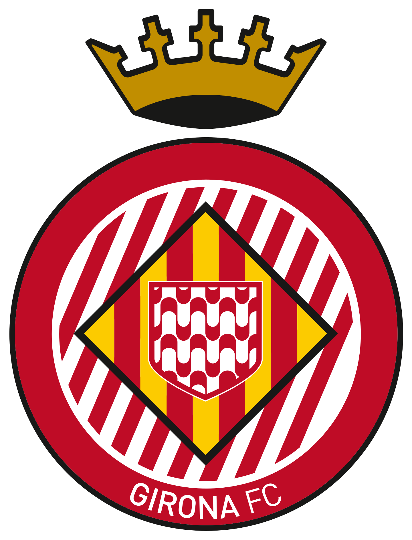 girona fc logo 2 - Girona FC Logo
