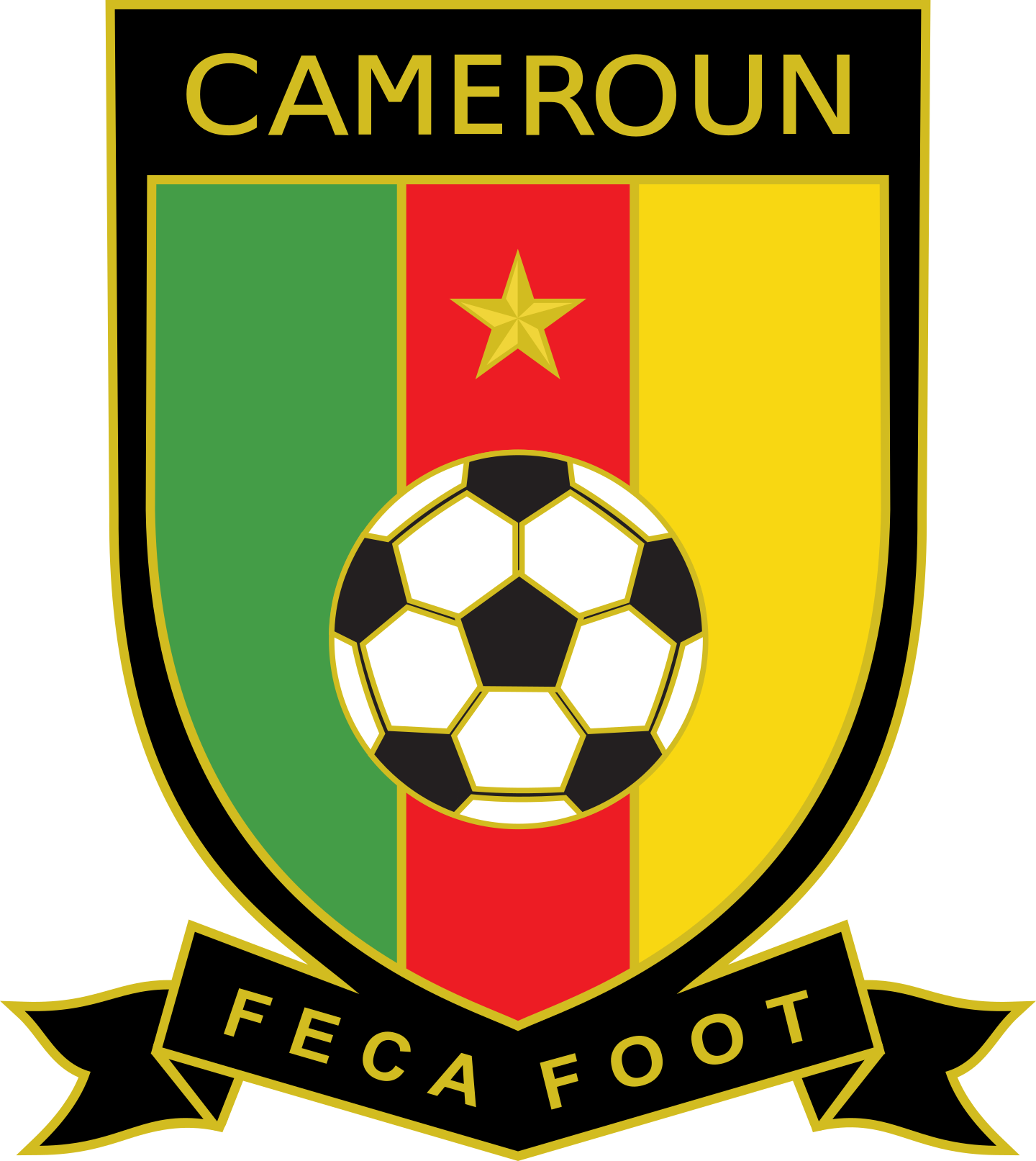 cameroon national football team logo 2 - Équipe du Cameroun de Football Logo