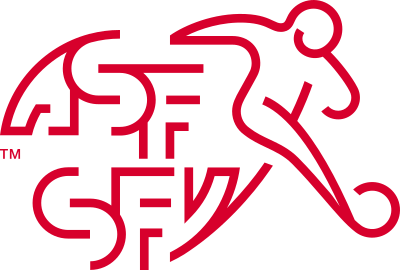 Switzerland National Football Team Logo.