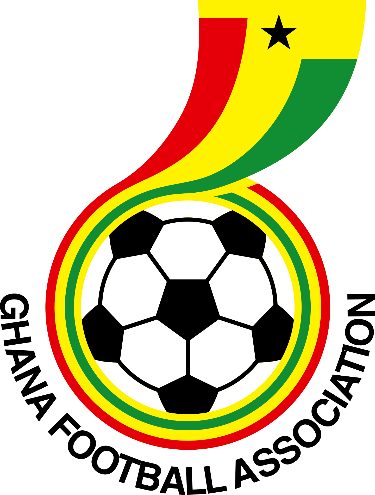 ghana national football team logo 2 - Ghana National Football Team Logo