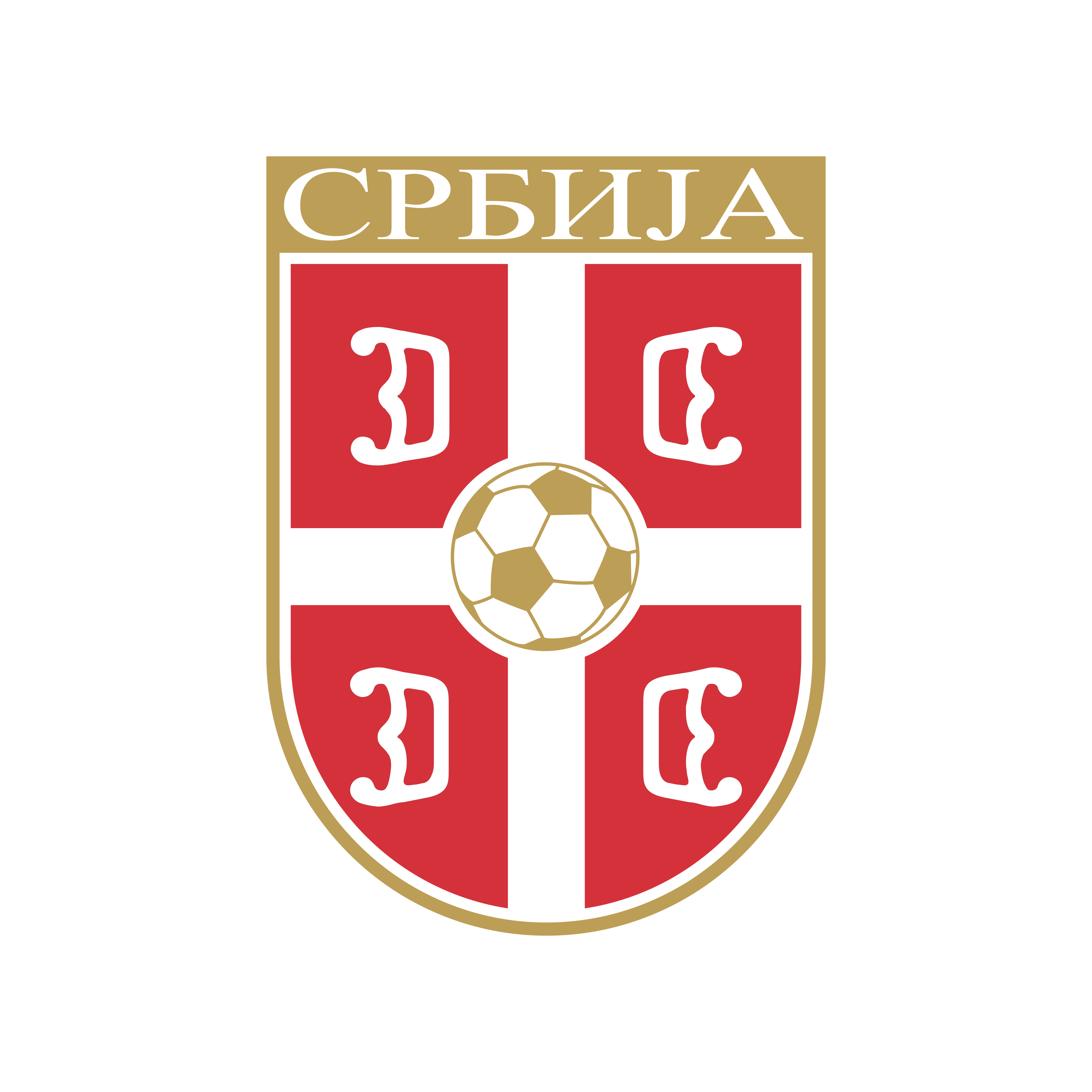 Serbia National Football Team Logo PNG.