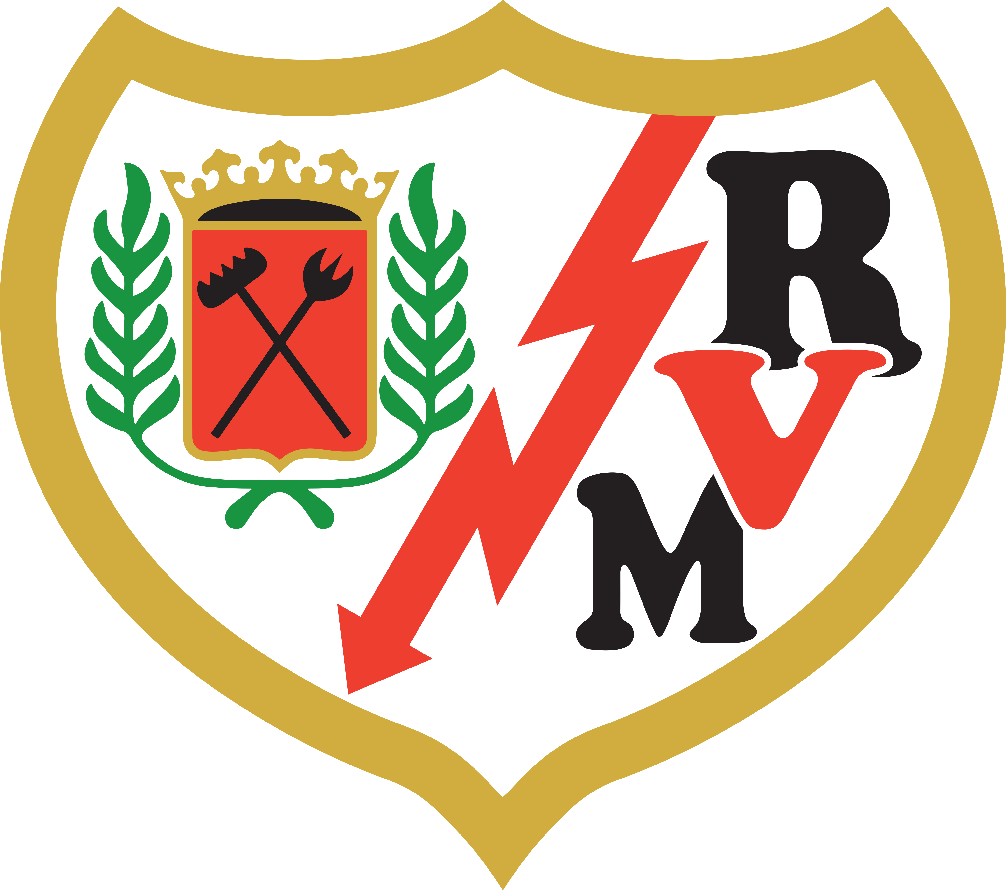 rayo vallecano logo - Rayo Vallecano Logo
