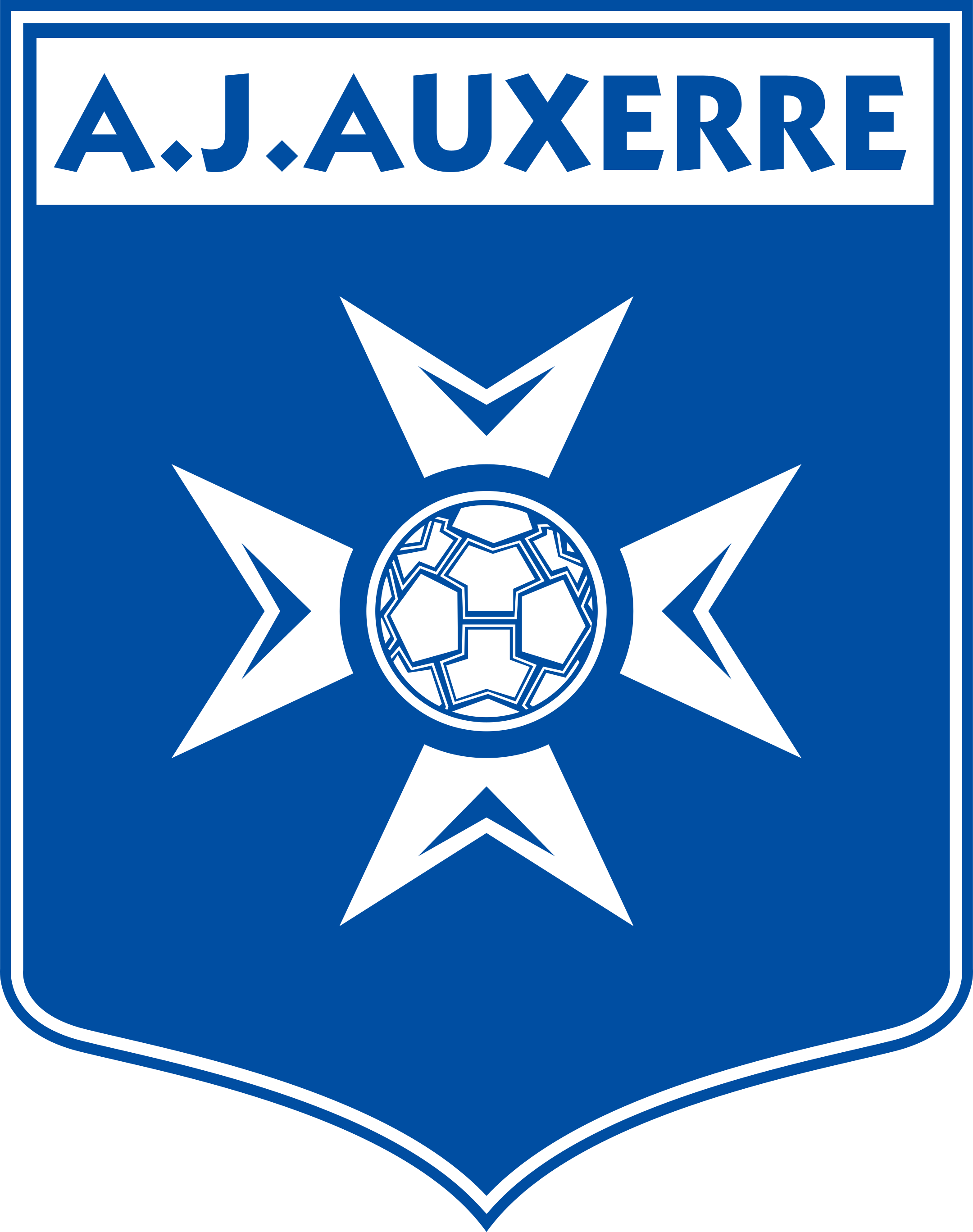 aj auxerre logo 1 - AJ Auxerre Logo
