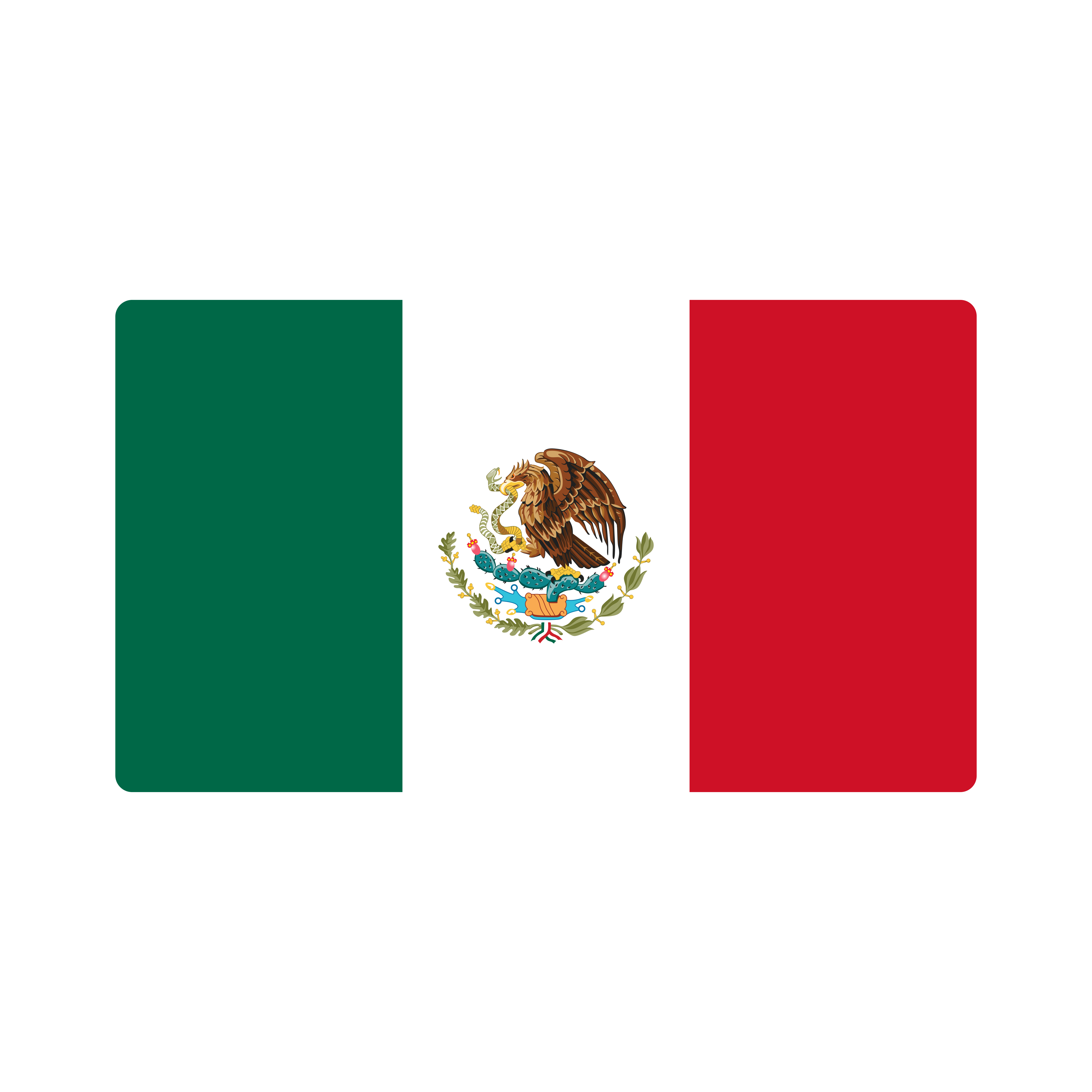 Bandeira do México, Flag PNG.