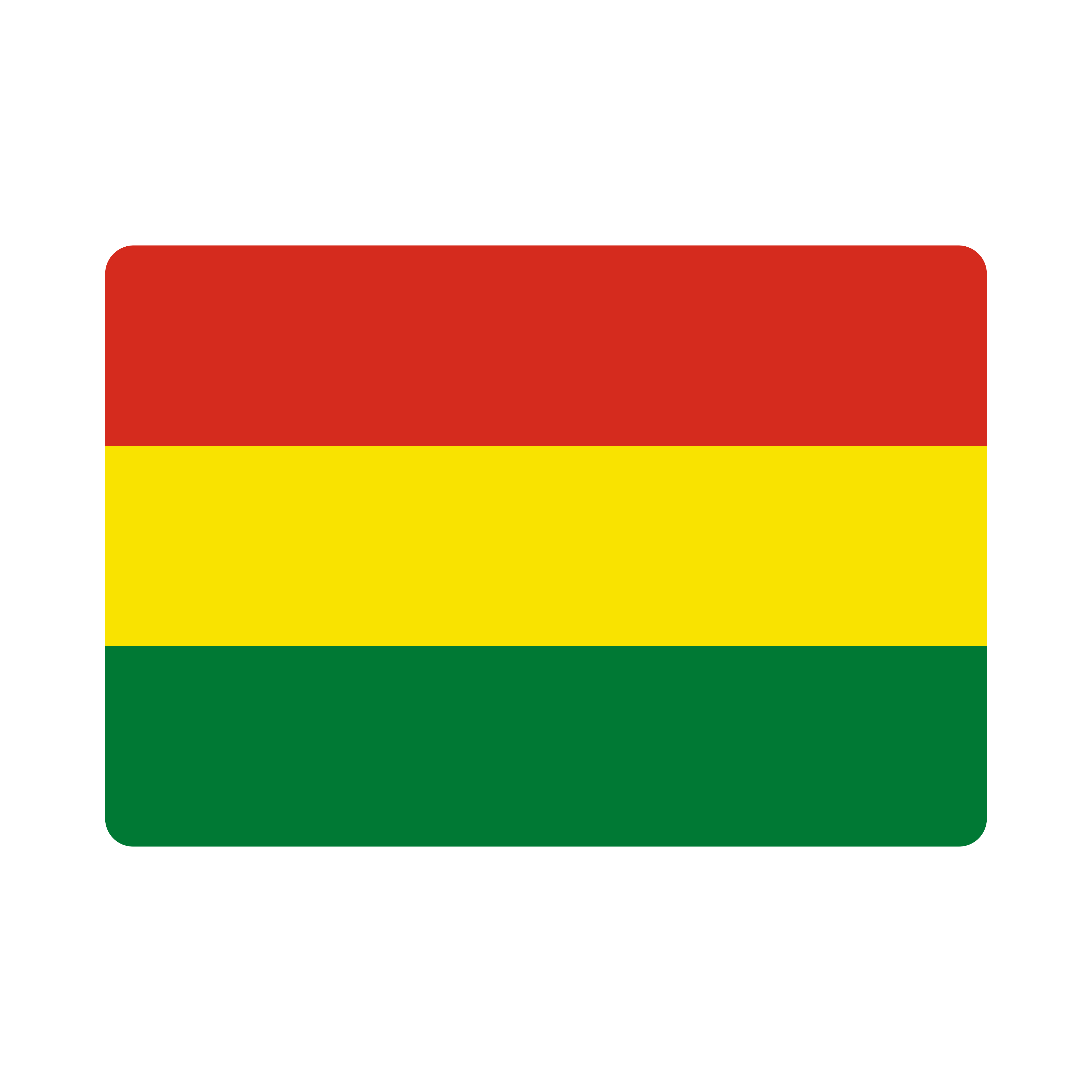 Bandeira da Bolívia Flag PNG.