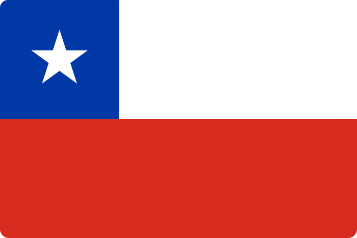 Bandeira Chile flag.