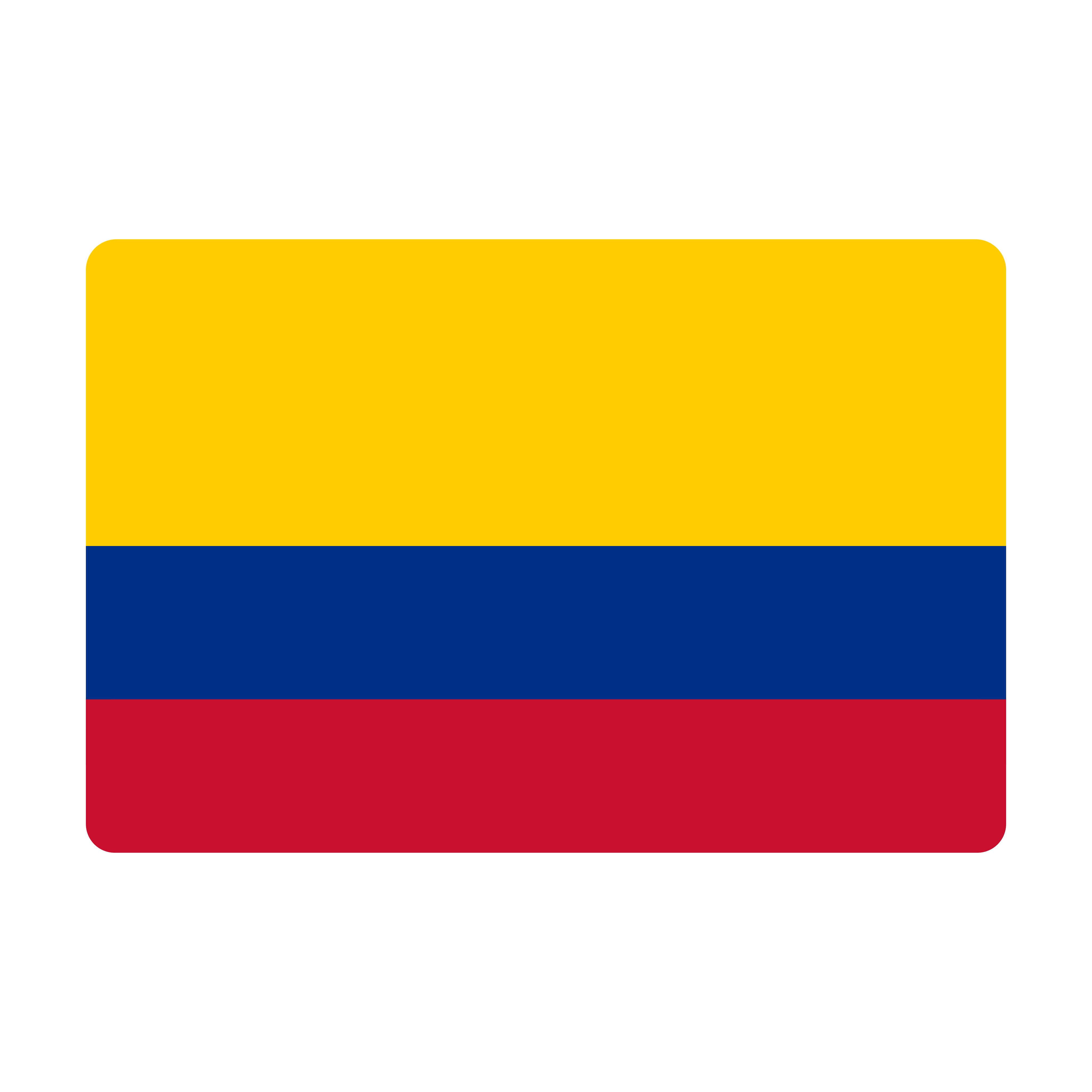 Bandeira Colombia Flag PNG.