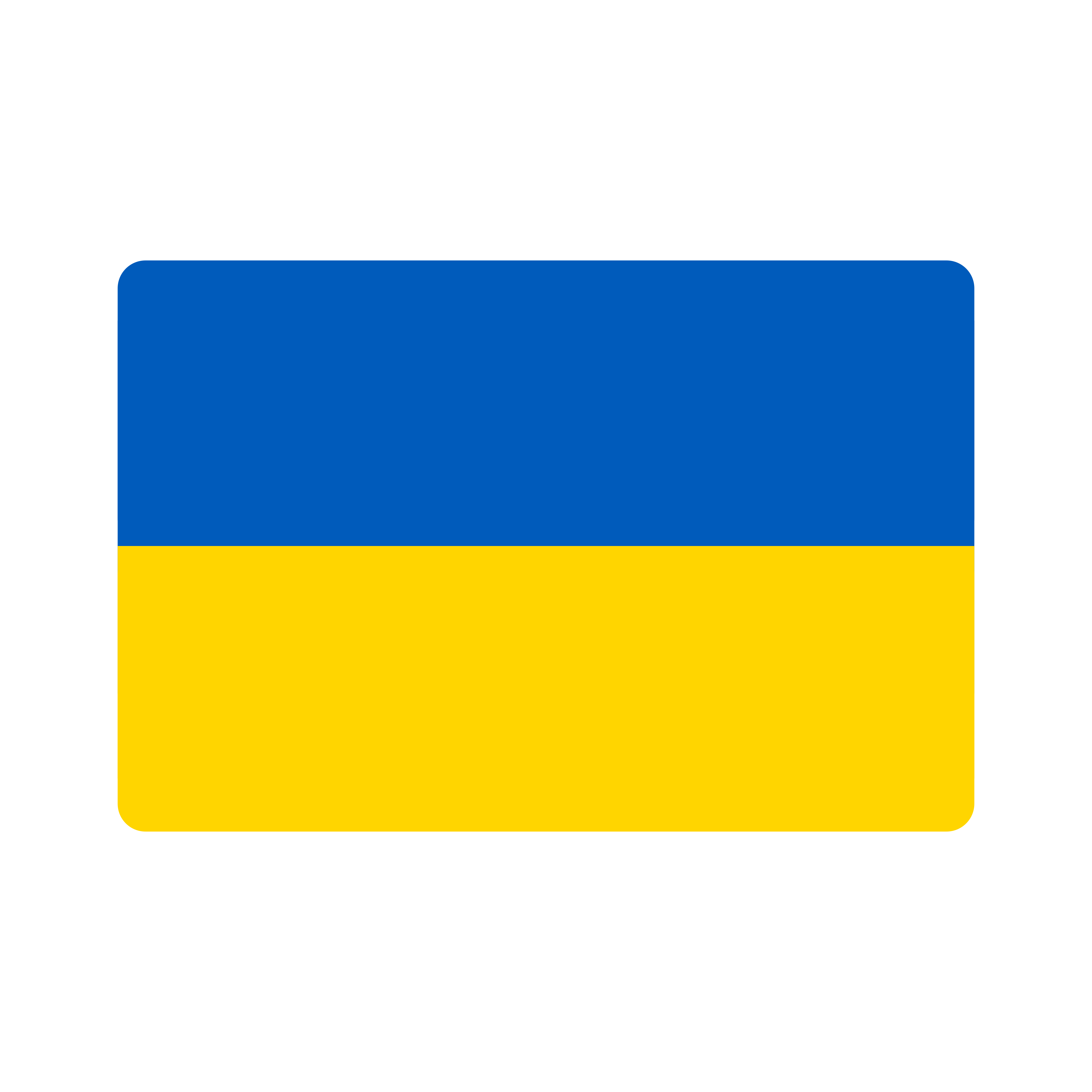 Bandeira da Ucrânia, Ukraine Flag PNG.