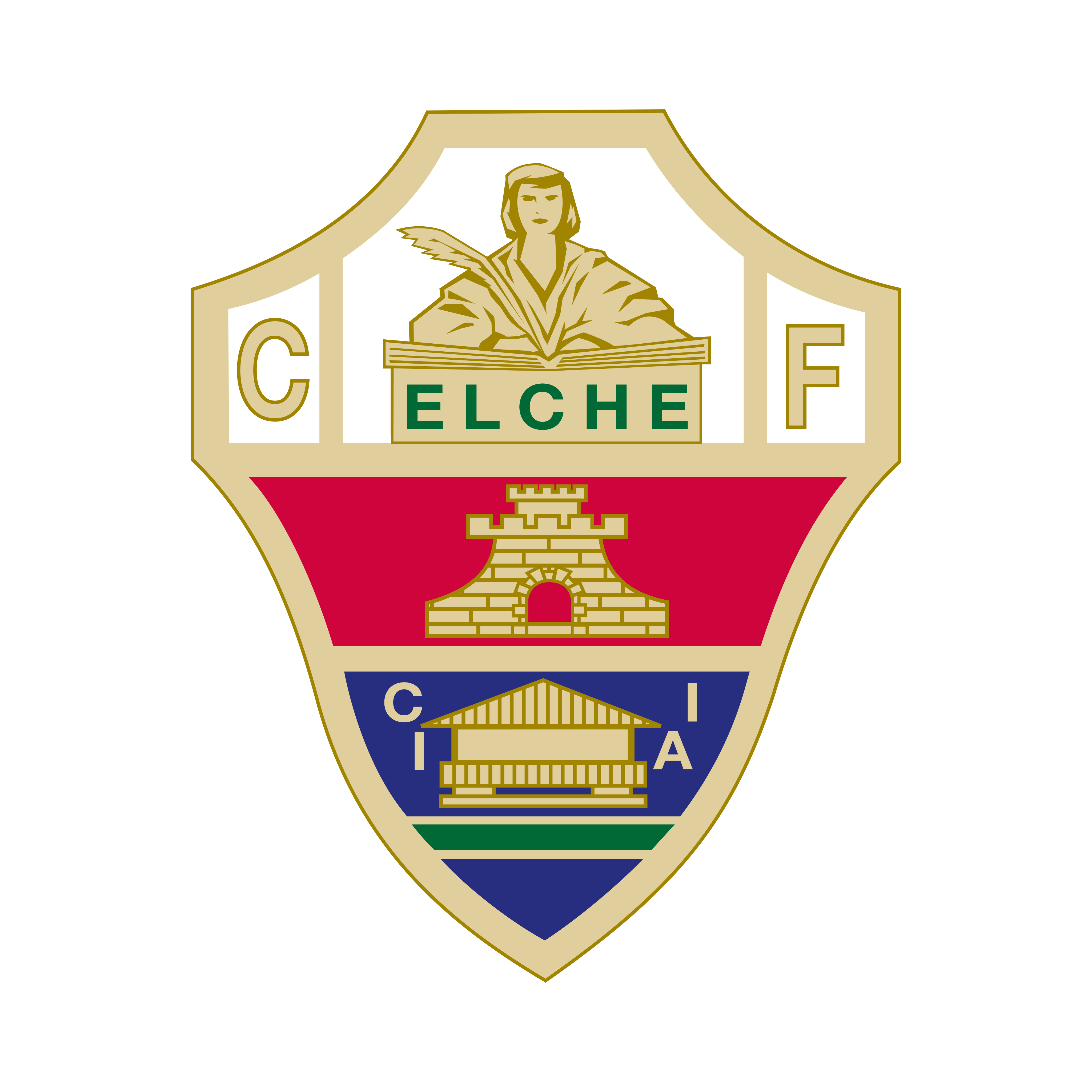 elche cf logo 0 - Elche CF Logo