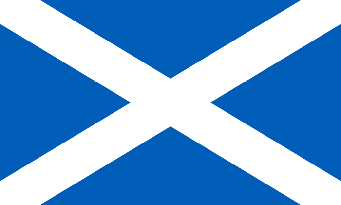 Bandeira da Escócia, Scotland Flag.