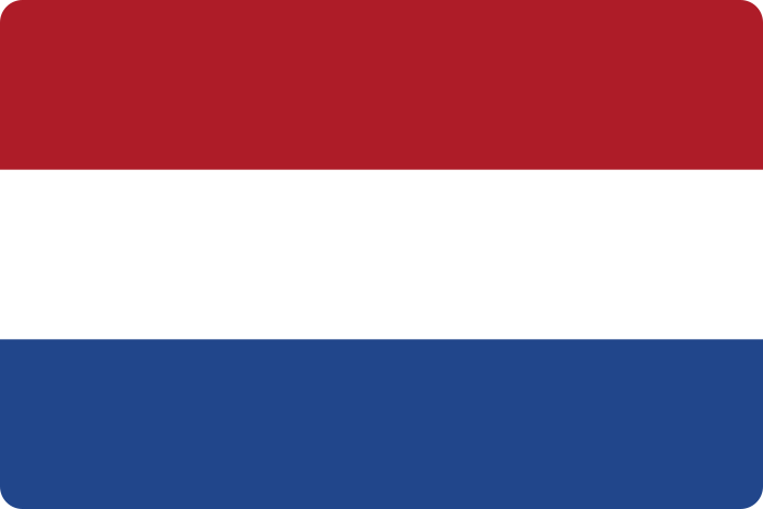 Bandeira Países Baixos - Netherlands Flag.