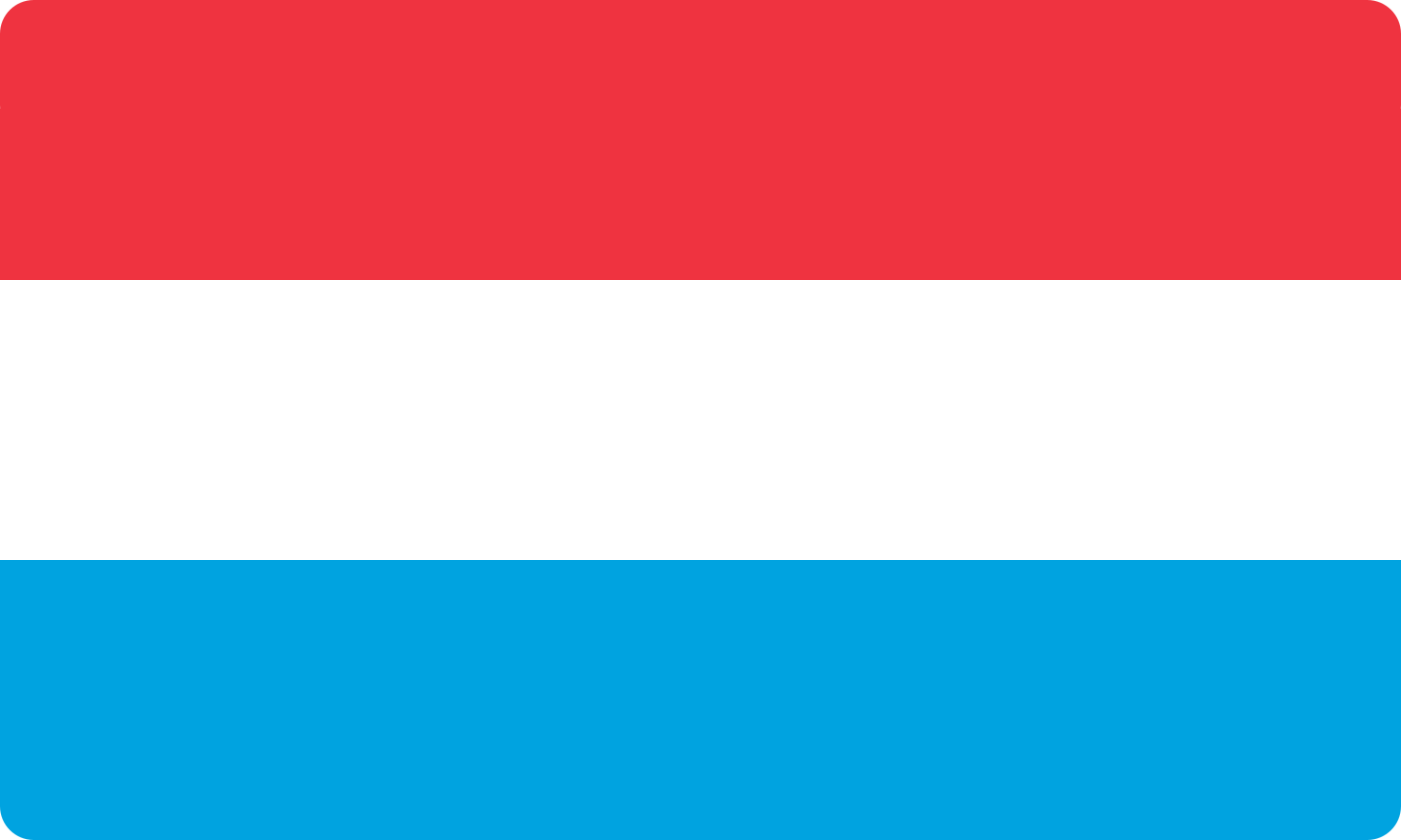 Bandeira de Luxemburgo.