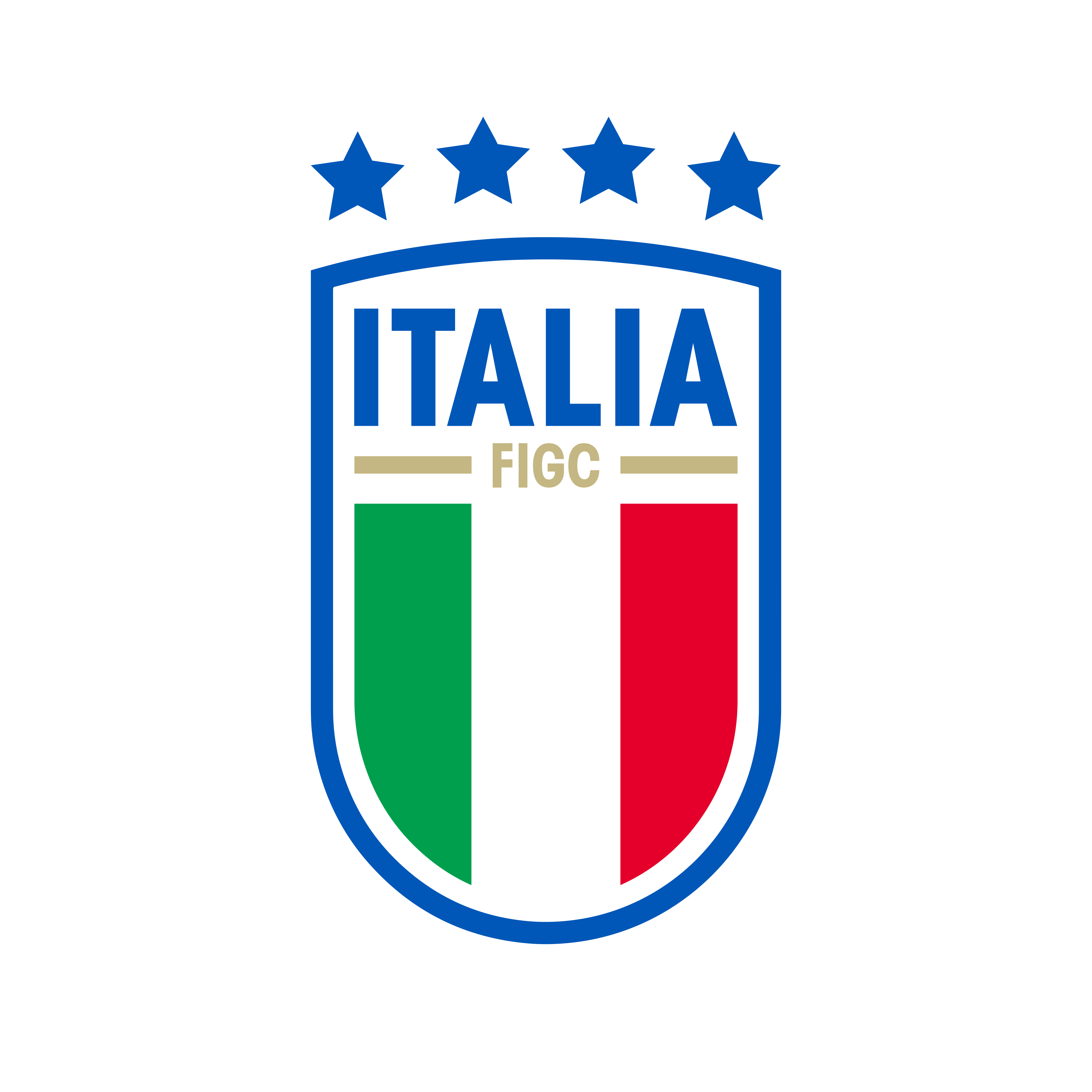 Seleção Itália Logo PNG.