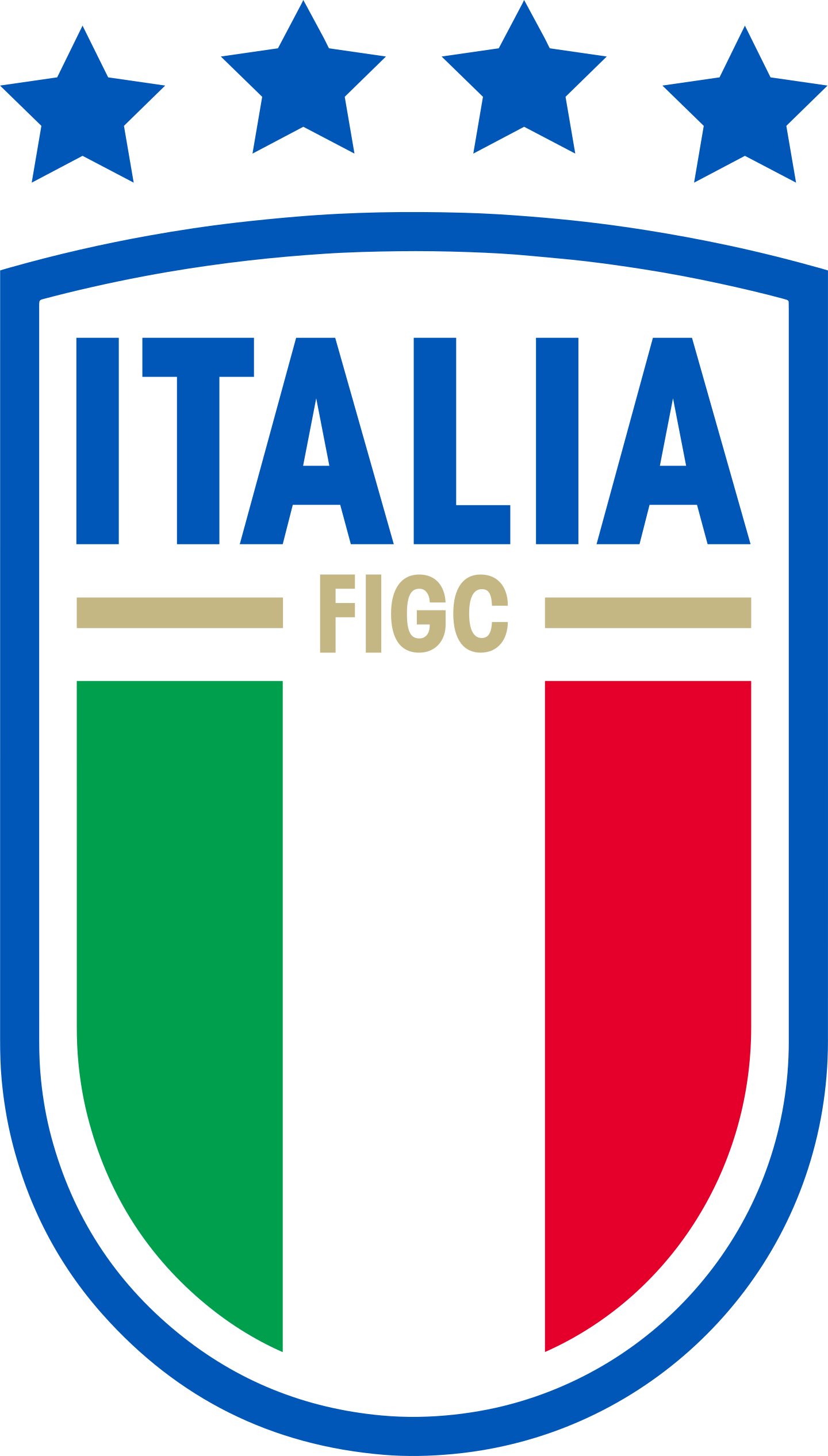 Logo de la Selección Italia.