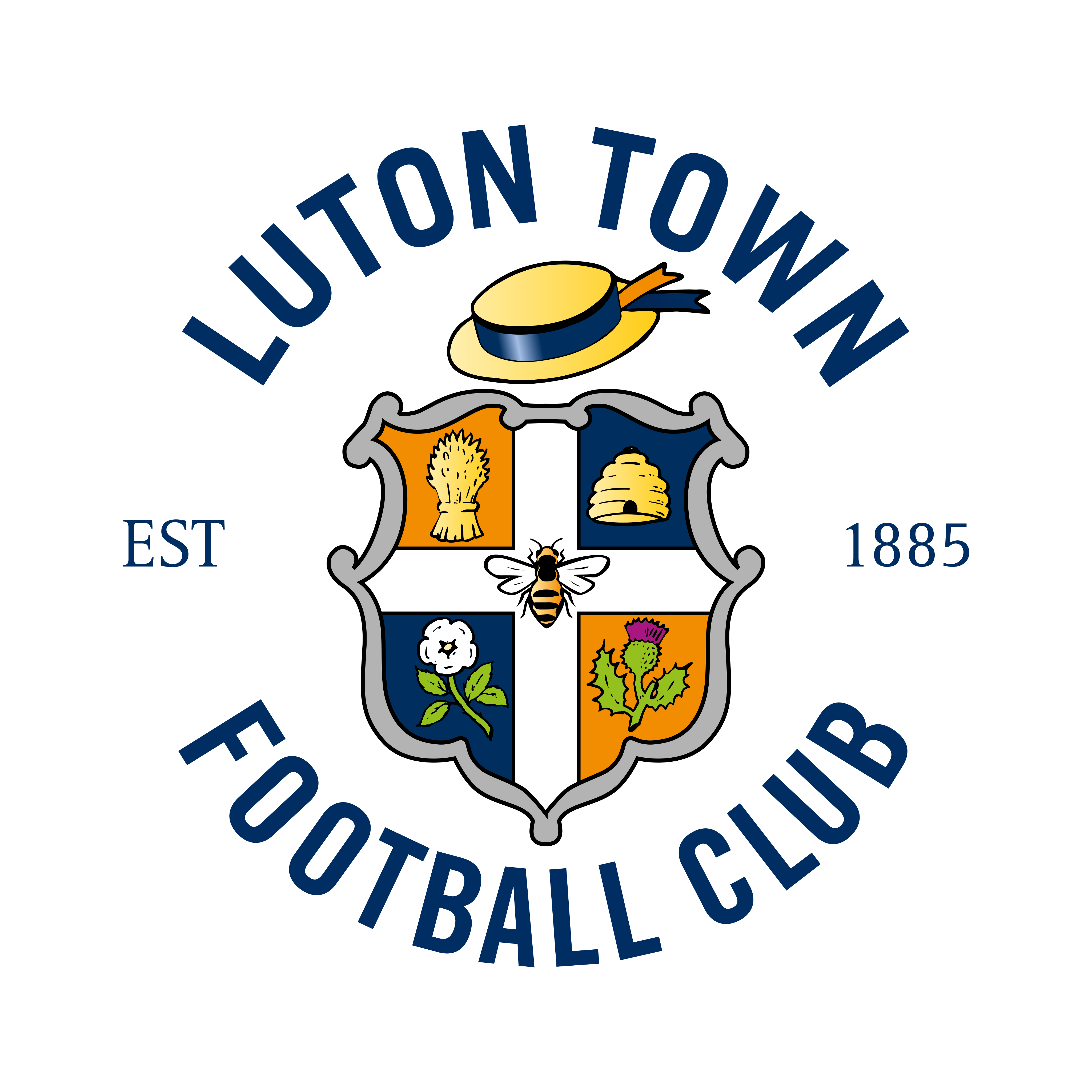 Luton Town FC Logo PNG.