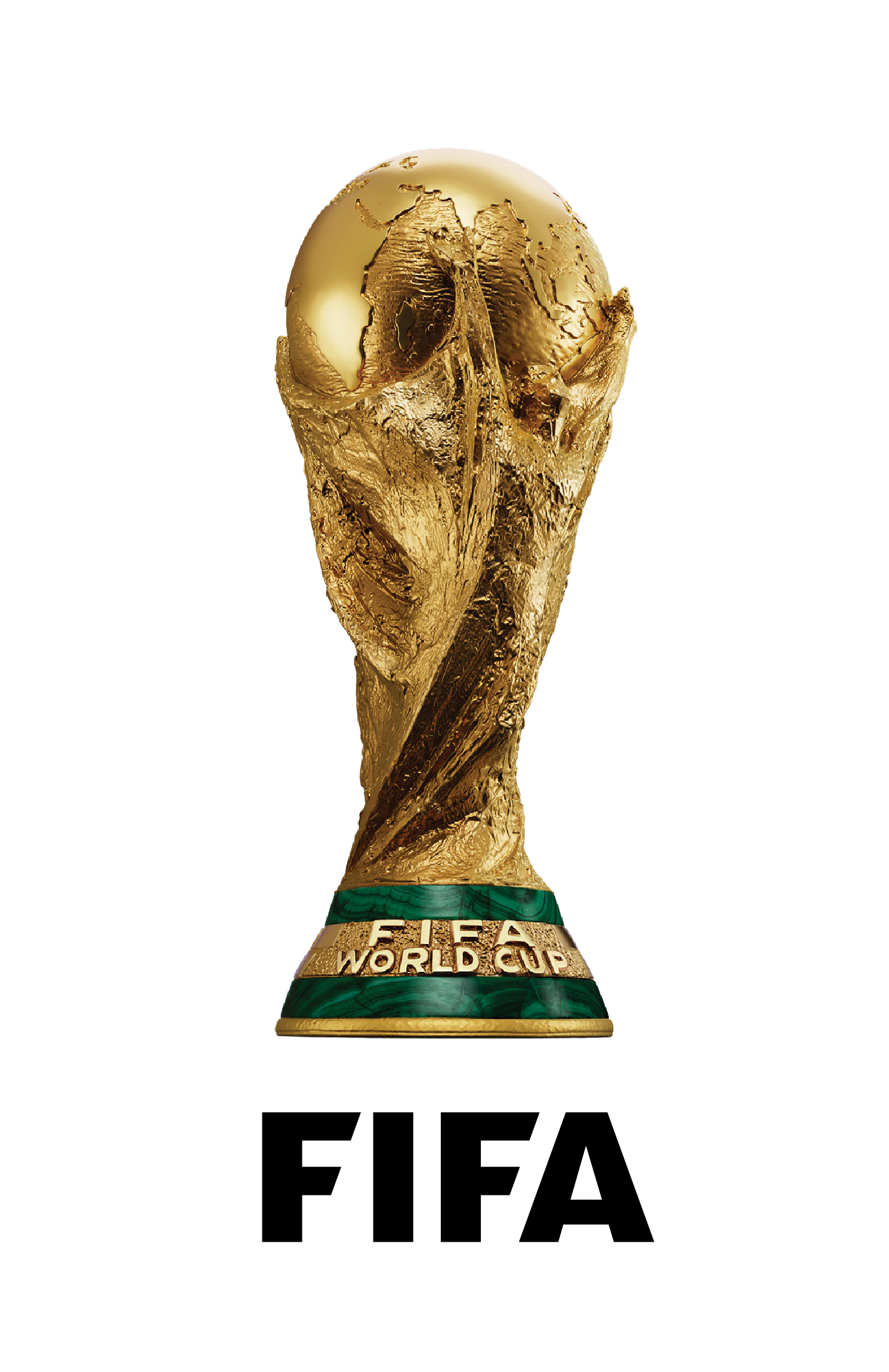 Logo blanc de la Coupe du Monde de la FIFA 2026.