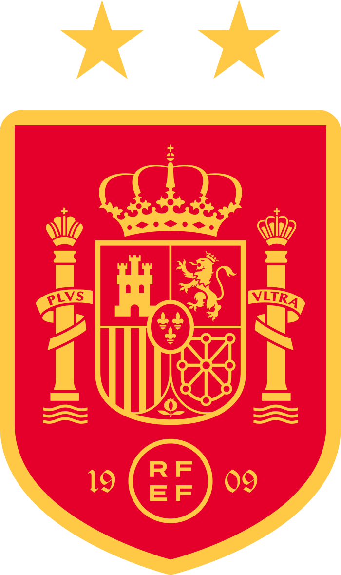 Selección de España Logo 2 estrellas 2026.